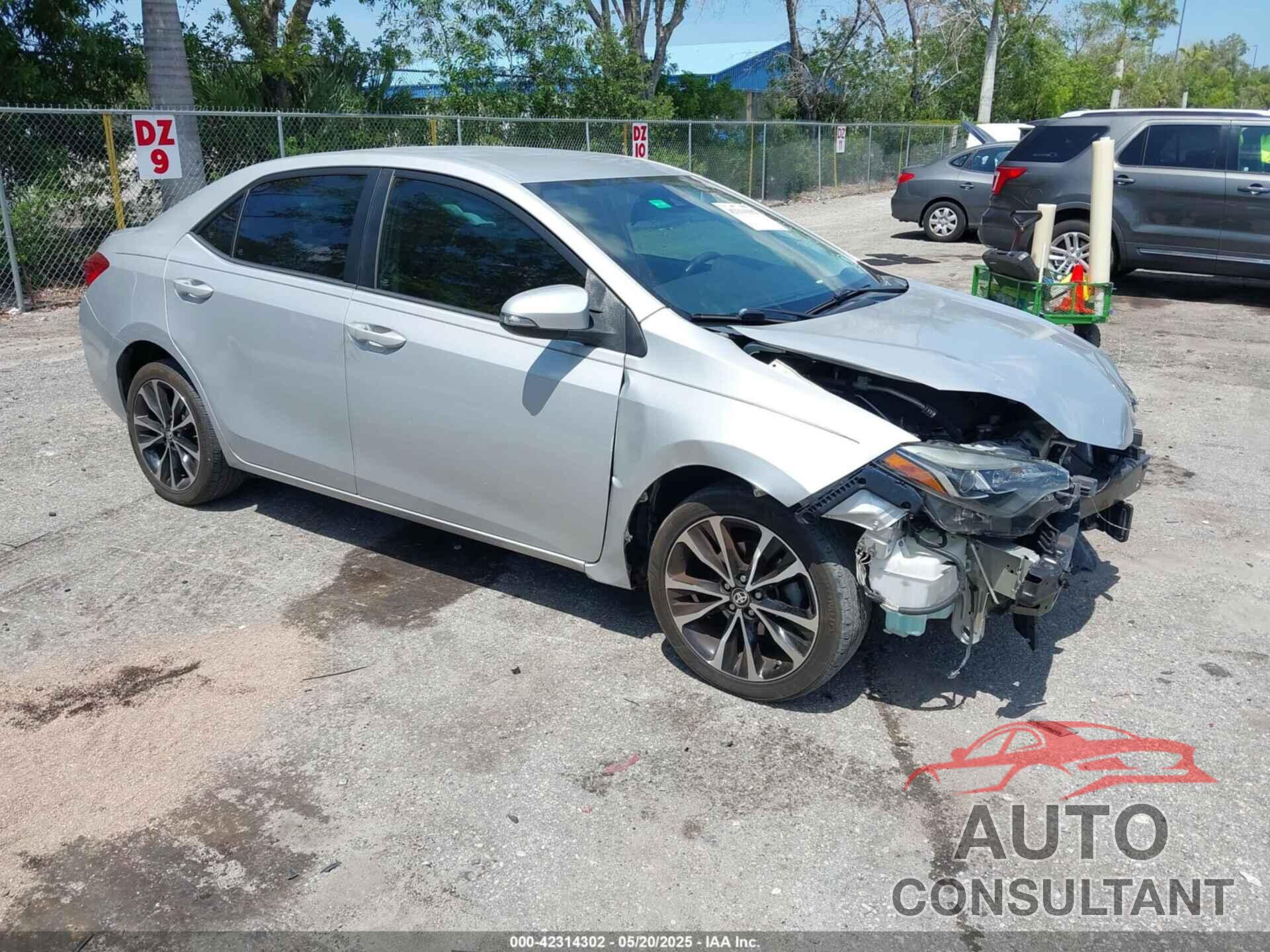 TOYOTA COROLLA 2018 - 5YFBURHE2JP791480