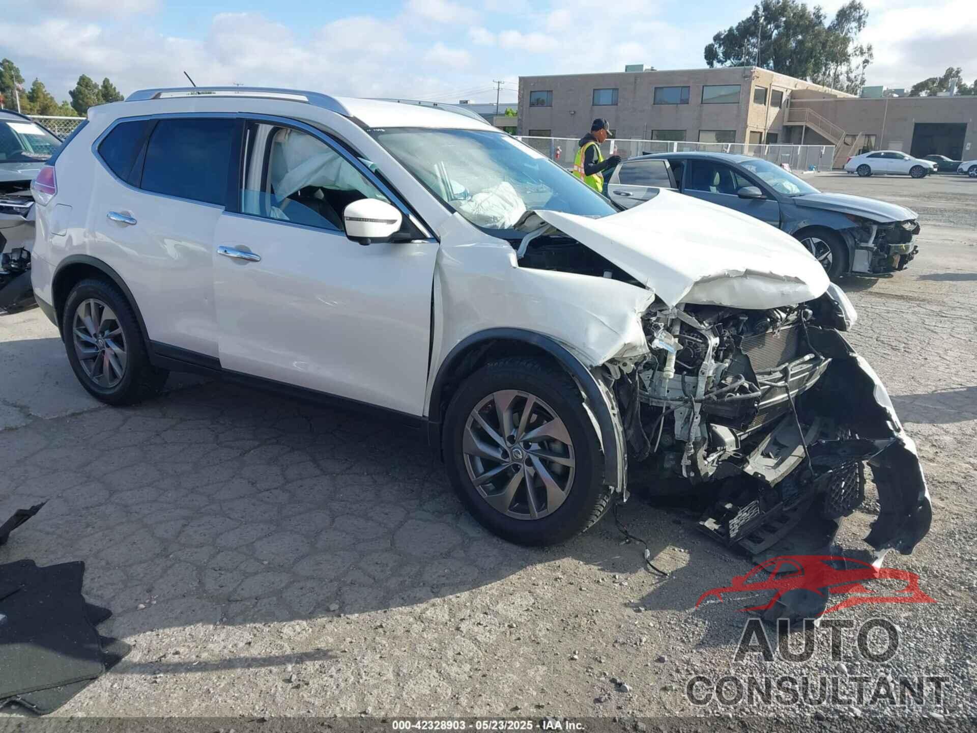 NISSAN ROGUE 2016 - KNMAT2MT8GP730686