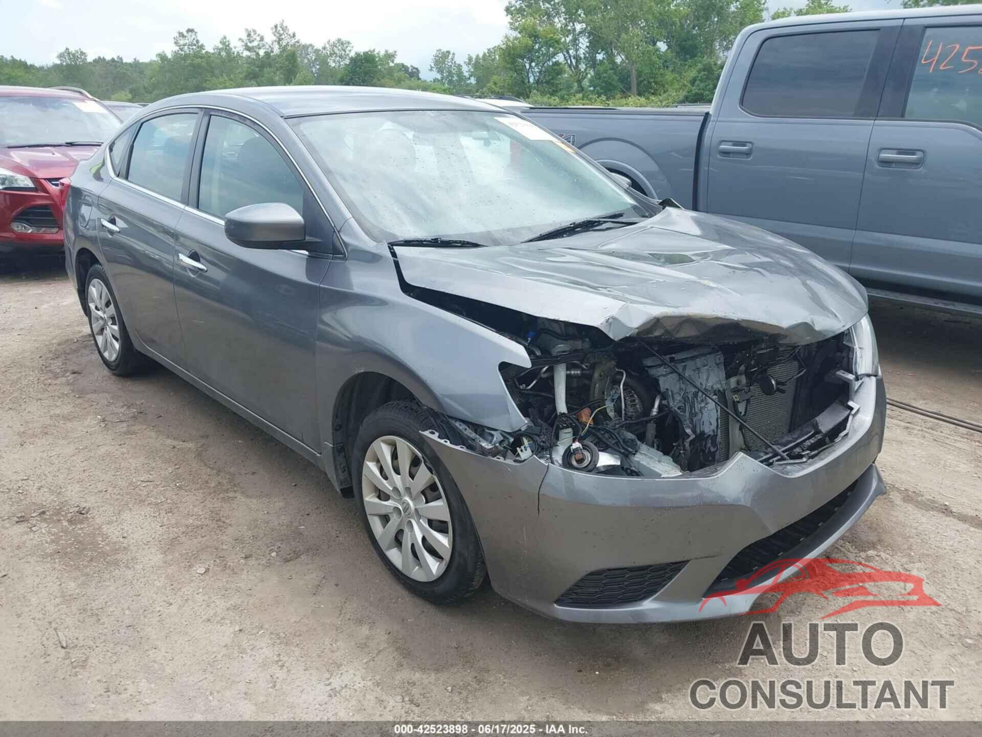 NISSAN SENTRA 2016 - 3N1AB7AP0GL678511