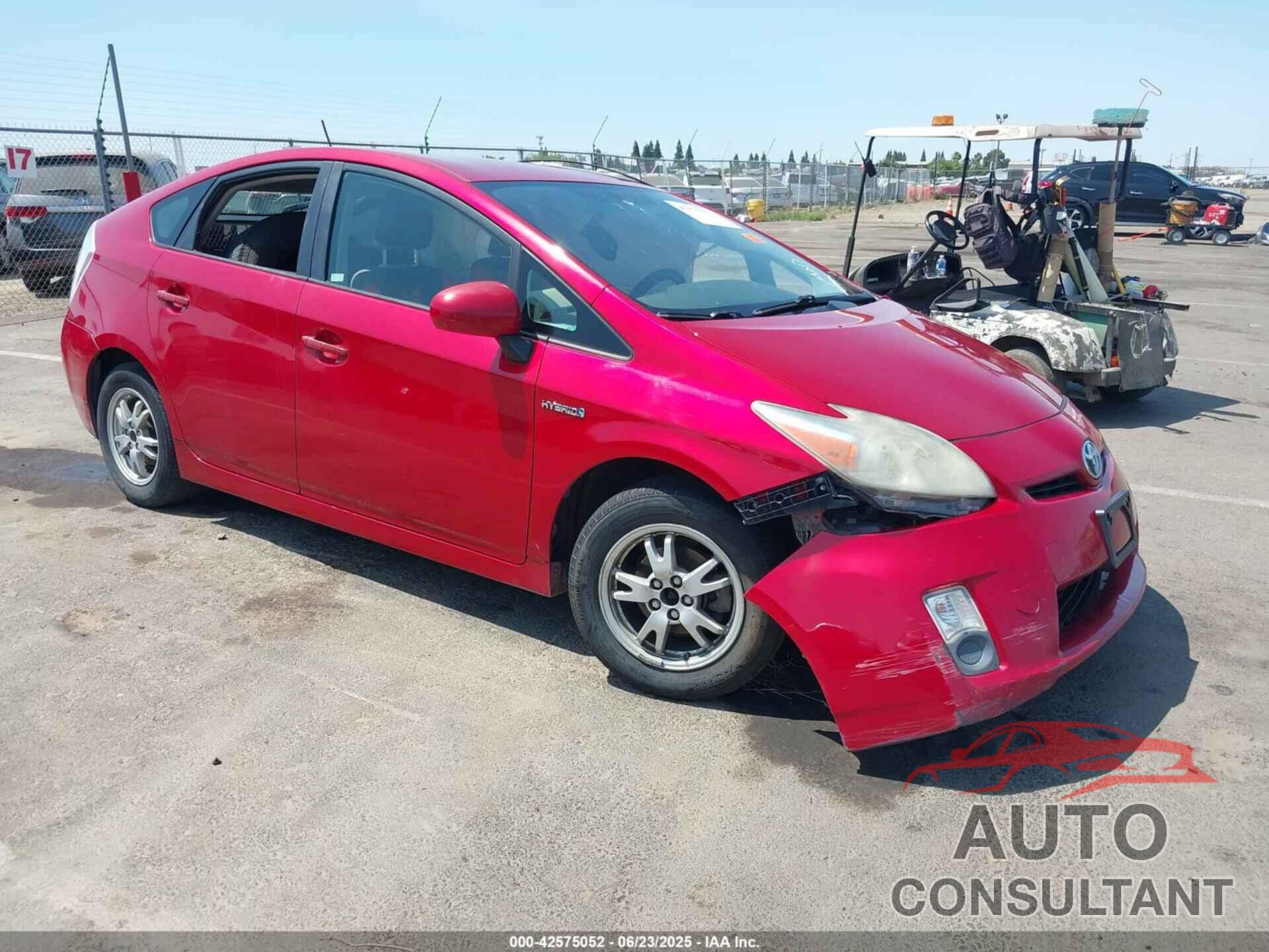 TOYOTA PRIUS 2010 - JTDKN3DU8A0229861