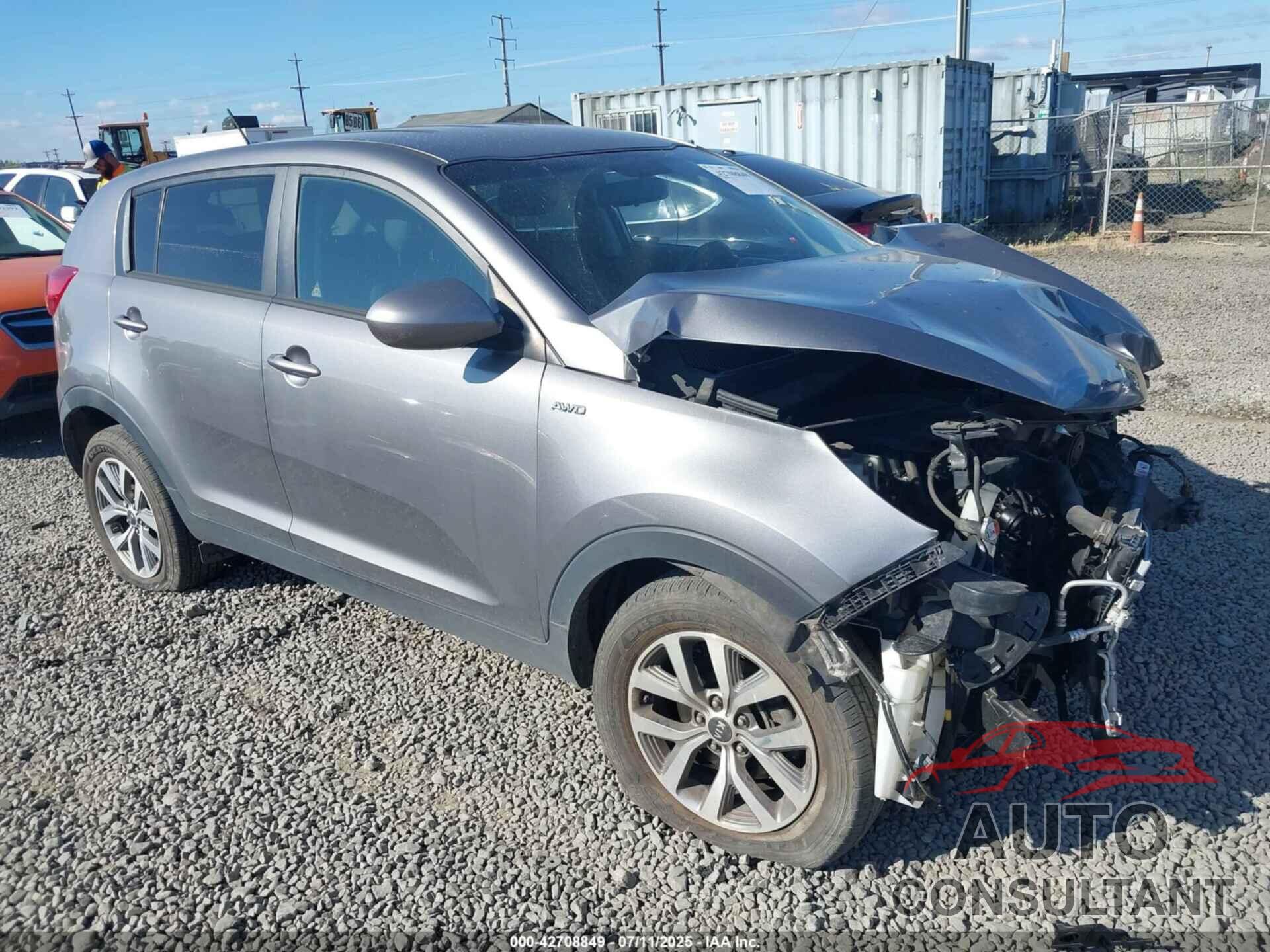 KIA SPORTAGE 2016 - KNDPBCAC1G7801654