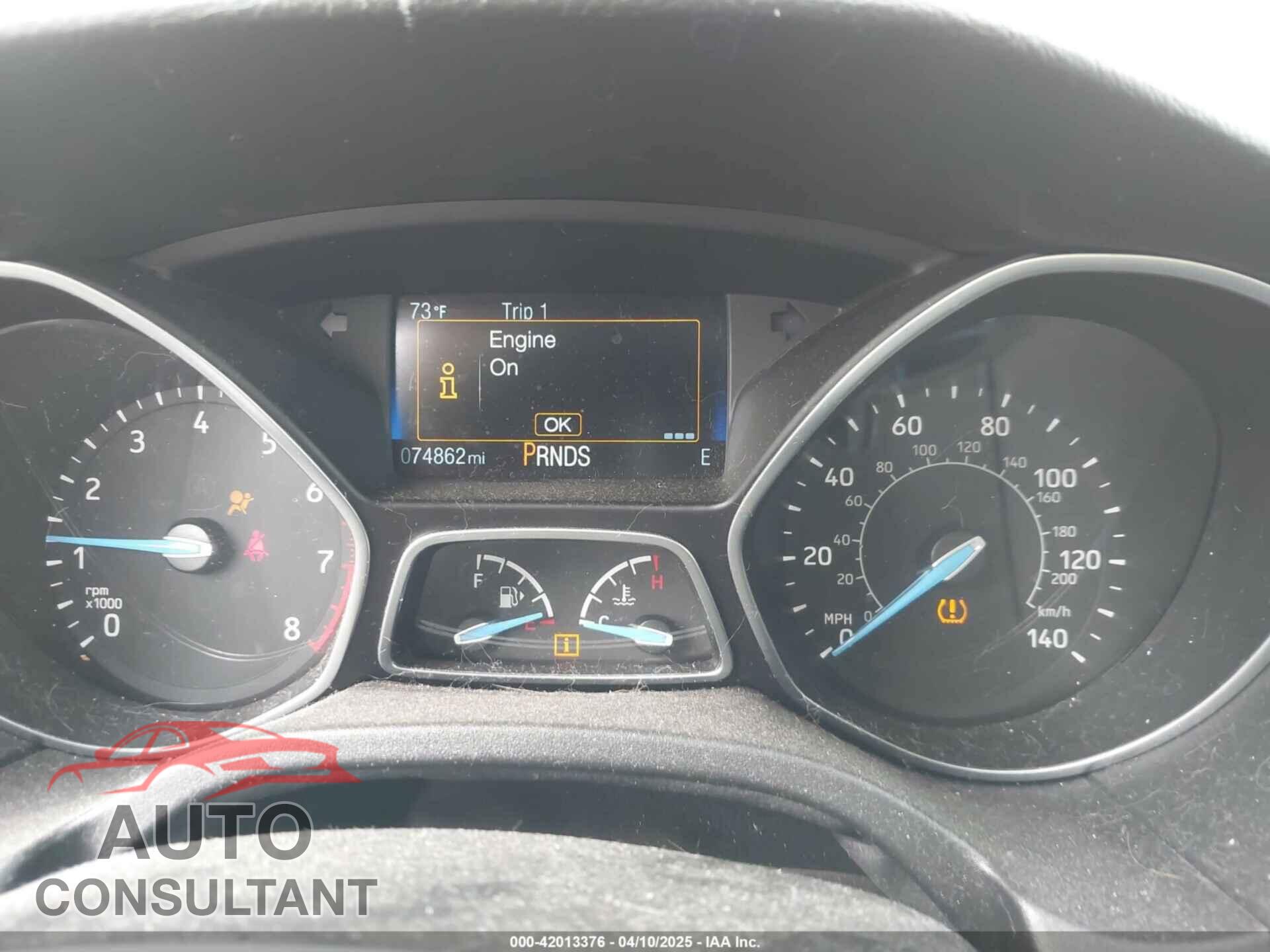 FORD FOCUS 2016 - 1FADP3K27GL370020