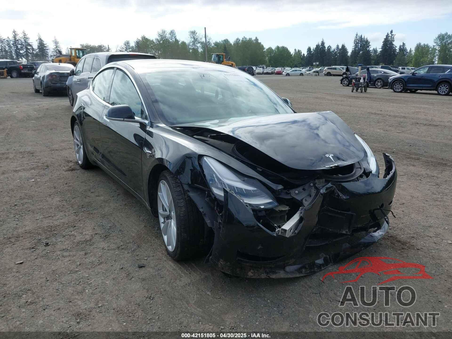 TESLA MODEL 3 2019 - 5YJ3E1EB7KF191872