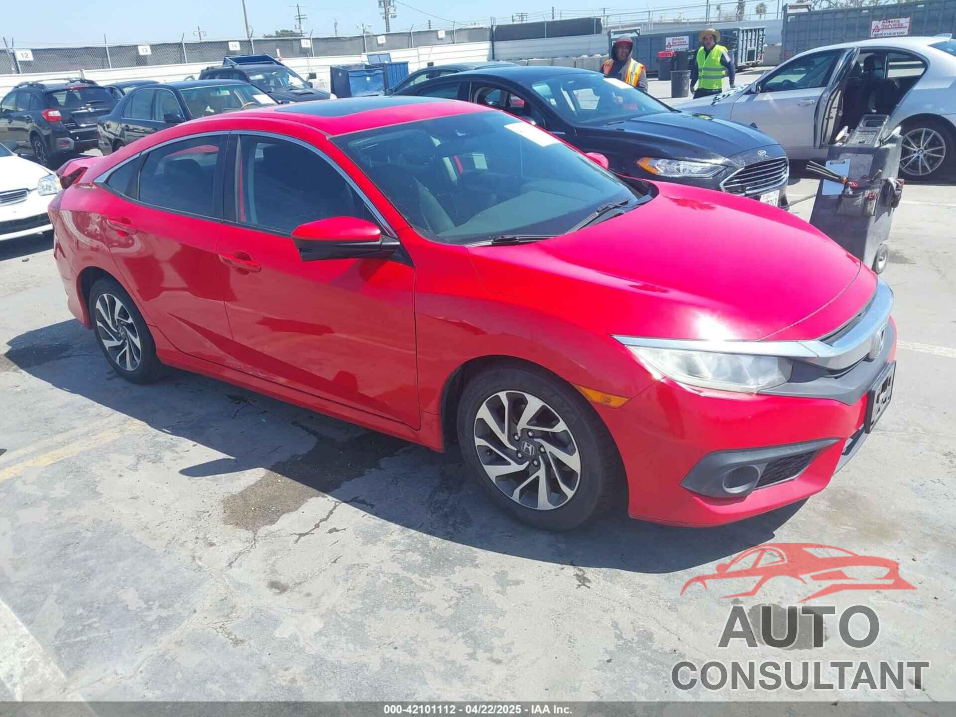 HONDA CIVIC 2016 - 2HGFC2F89GH560648