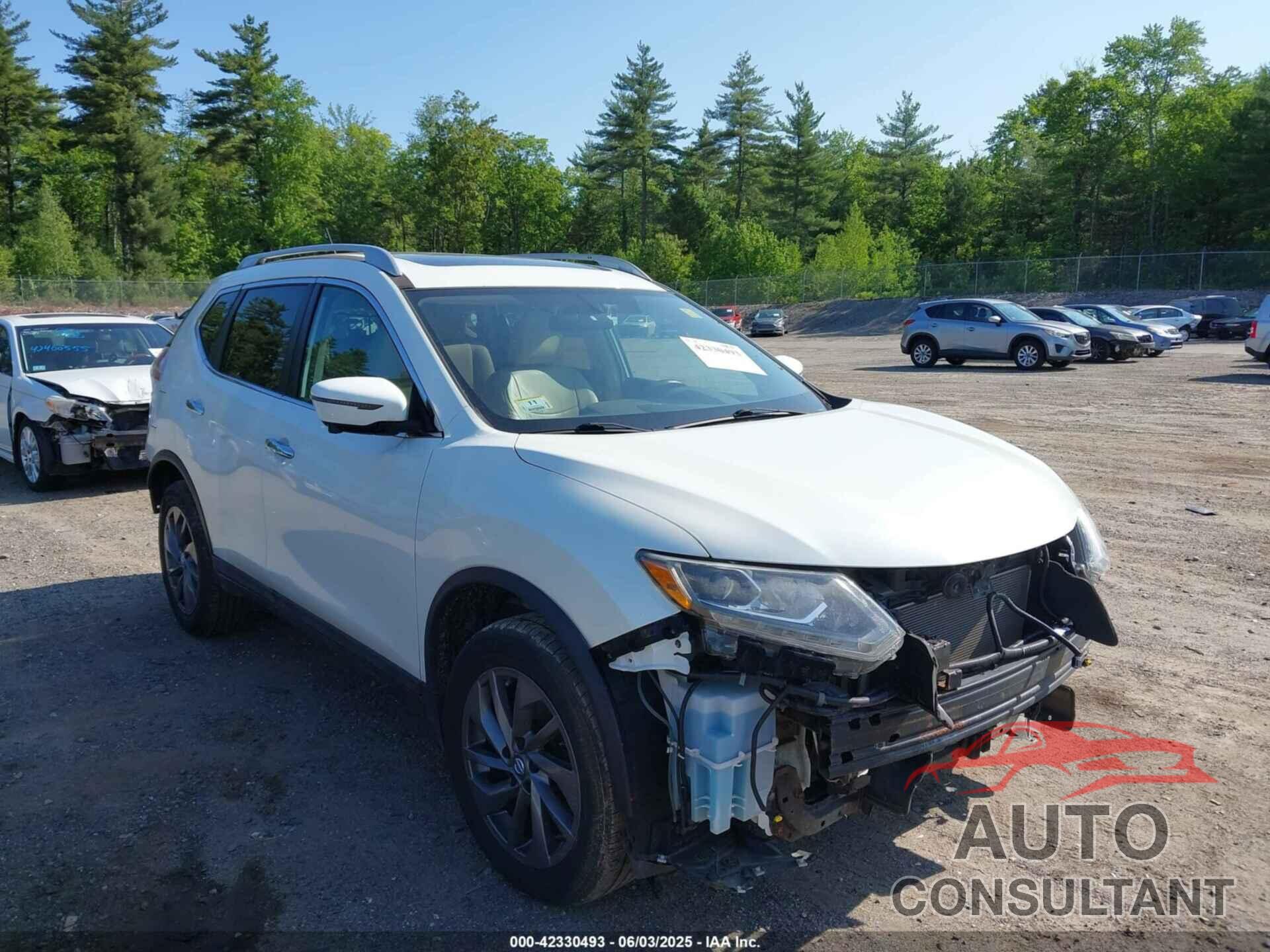 NISSAN ROGUE 2016 - 5N1AT2MV2GC876344