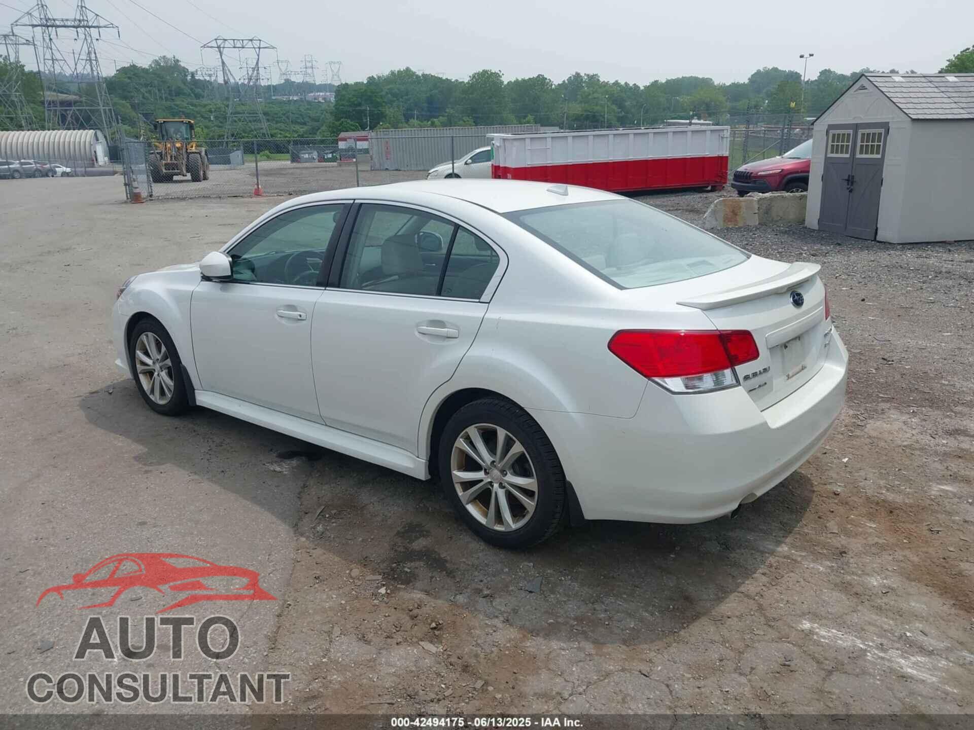 SUBARU LEGACY 2014 - 4S3BMDL68E2017337