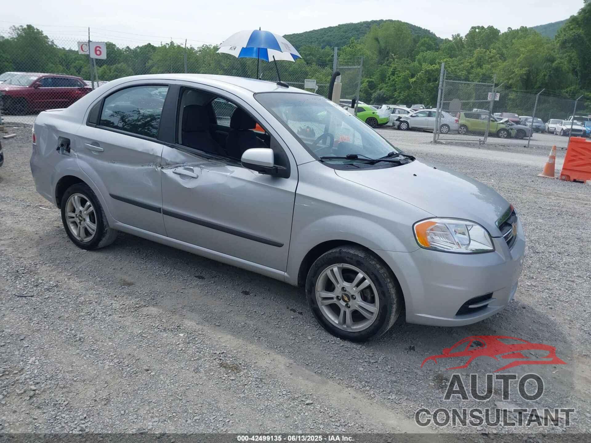 CHEVROLET AVEO 2010 - KL1TD5DE7AB133551
