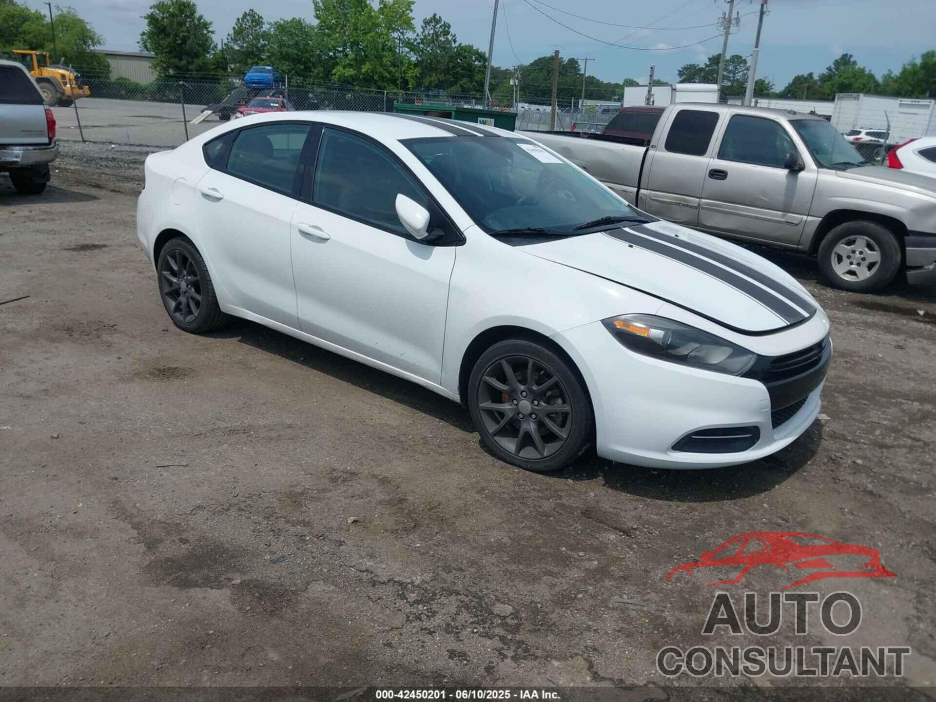 DODGE DART 2016 - 1C3CDFAA1GD607818