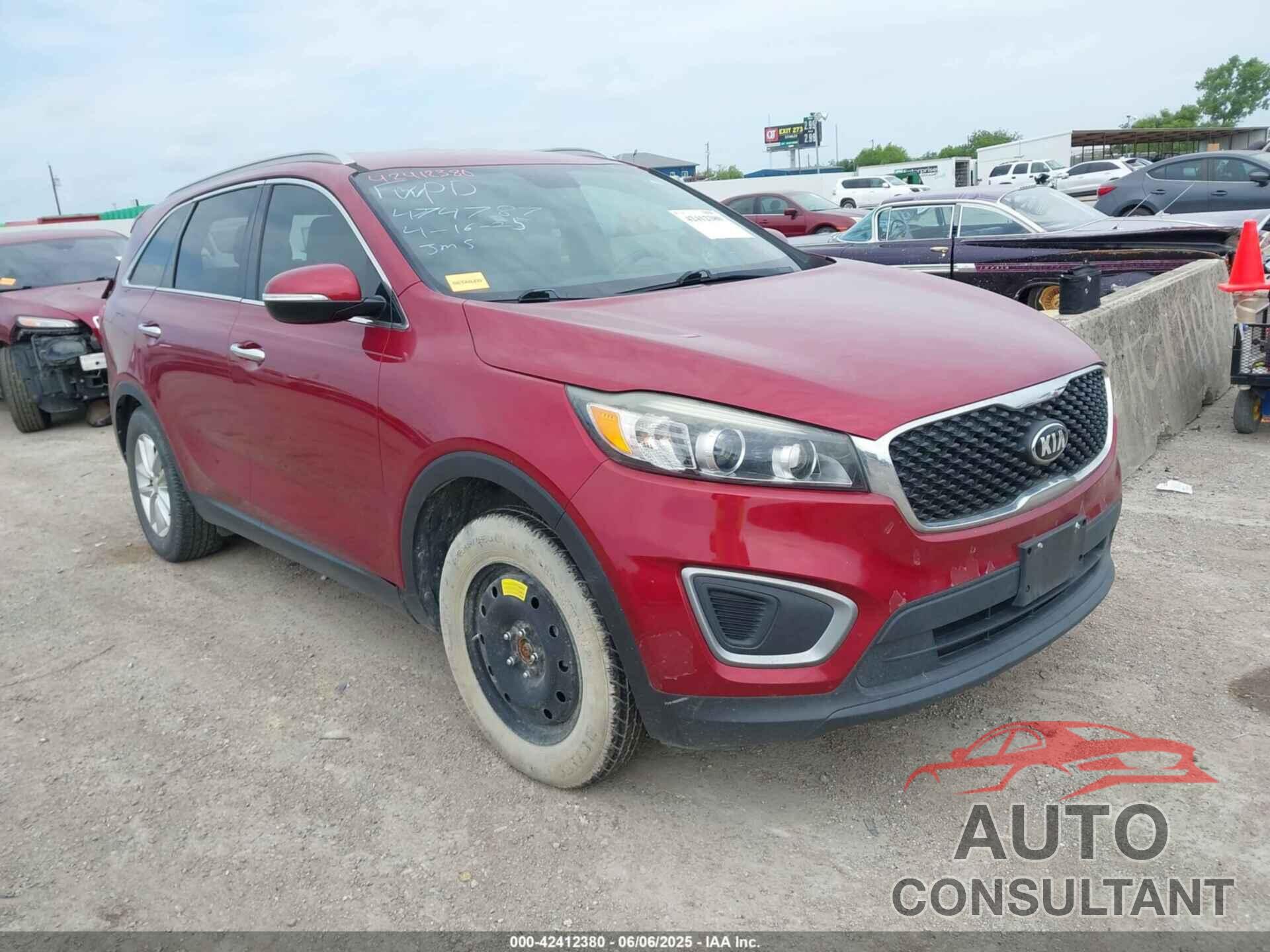 KIA SORENTO 2016 - 5XYPG4A39GG011545