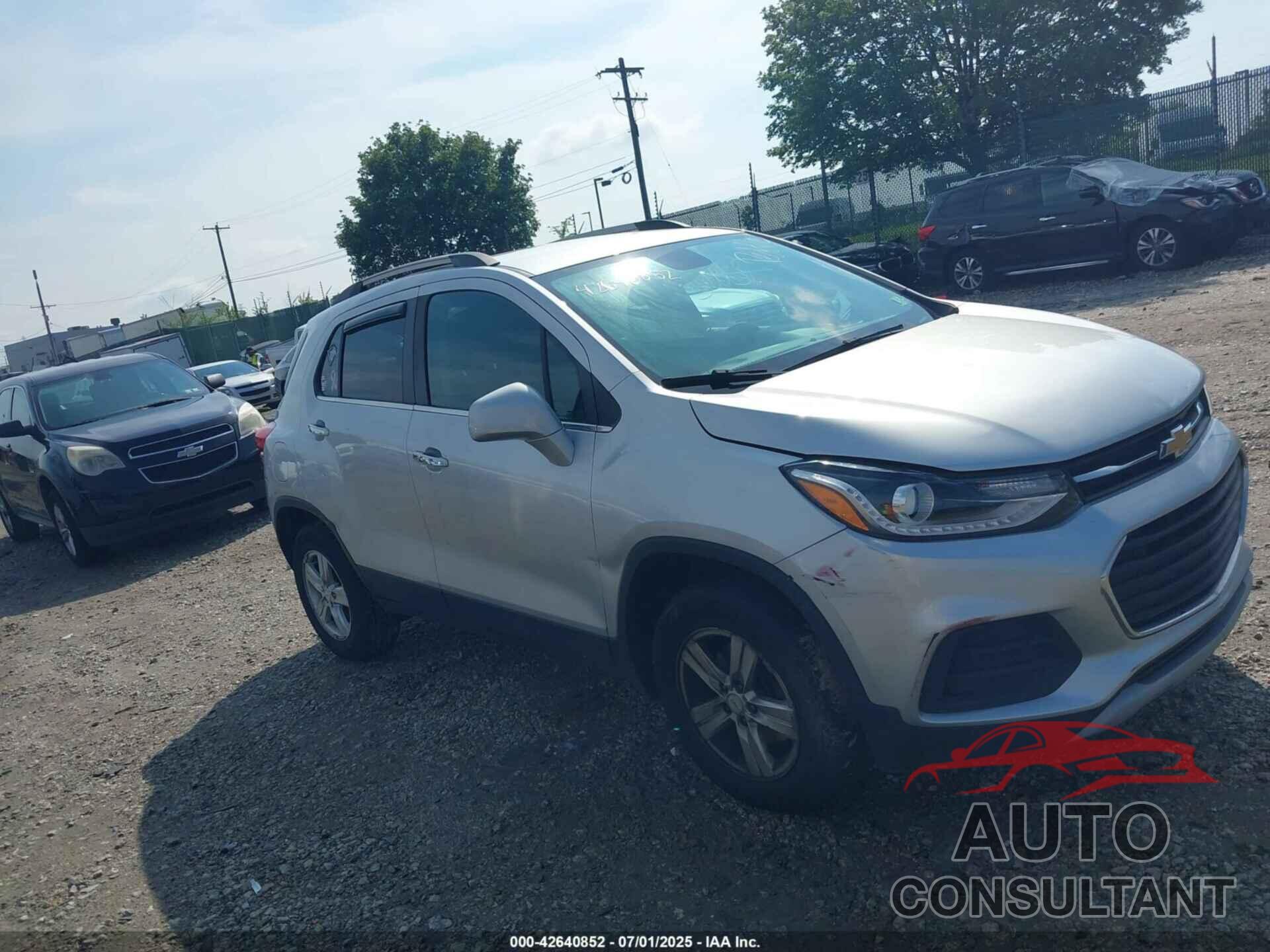 CHEVROLET TRAX 2018 - KL7CJPSB4JB711673