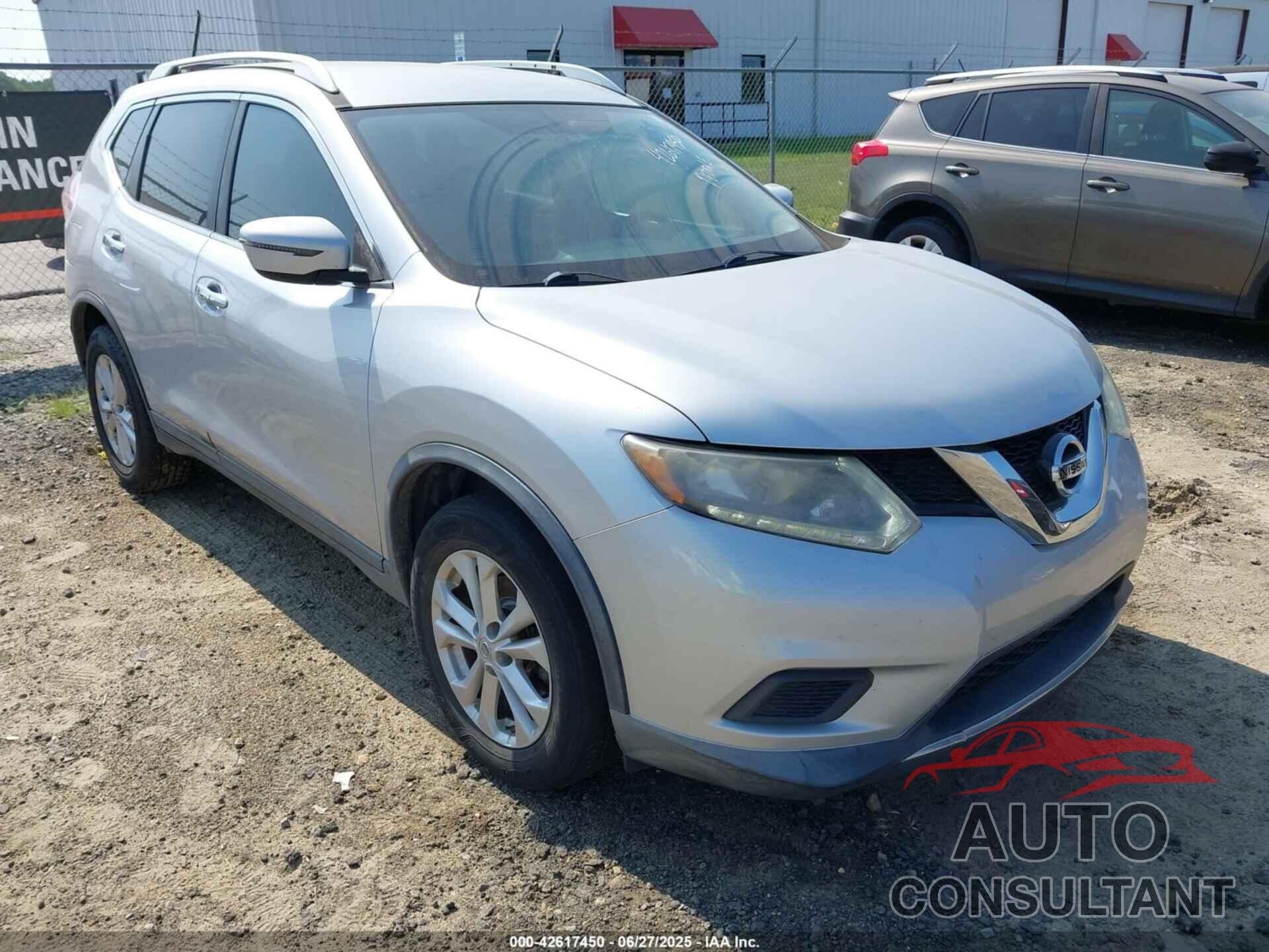 NISSAN ROGUE 2016 - KNMAT2MT6GP619084