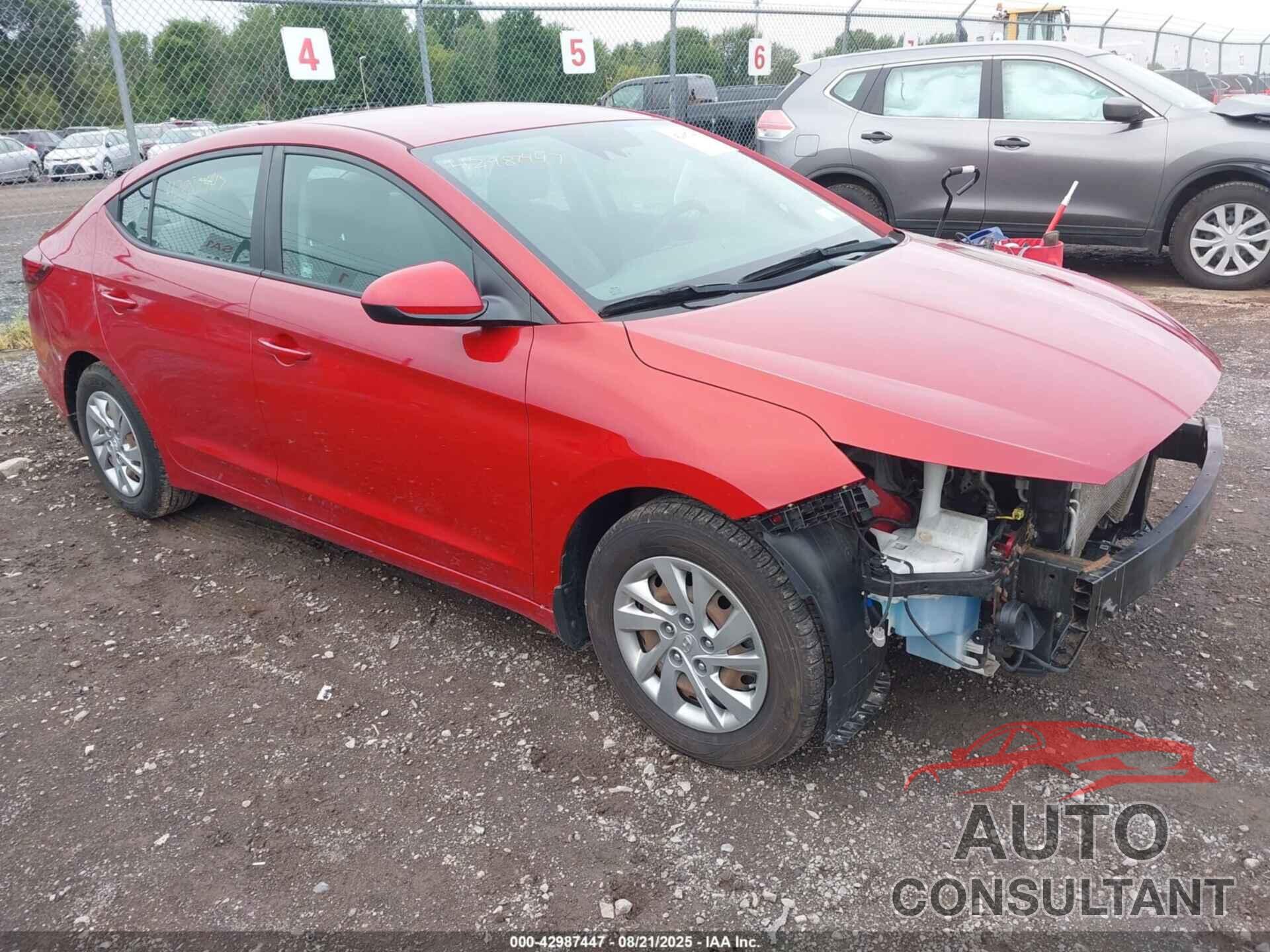 HYUNDAI ELANTRA 2020 - KMHD74LF9LU995486