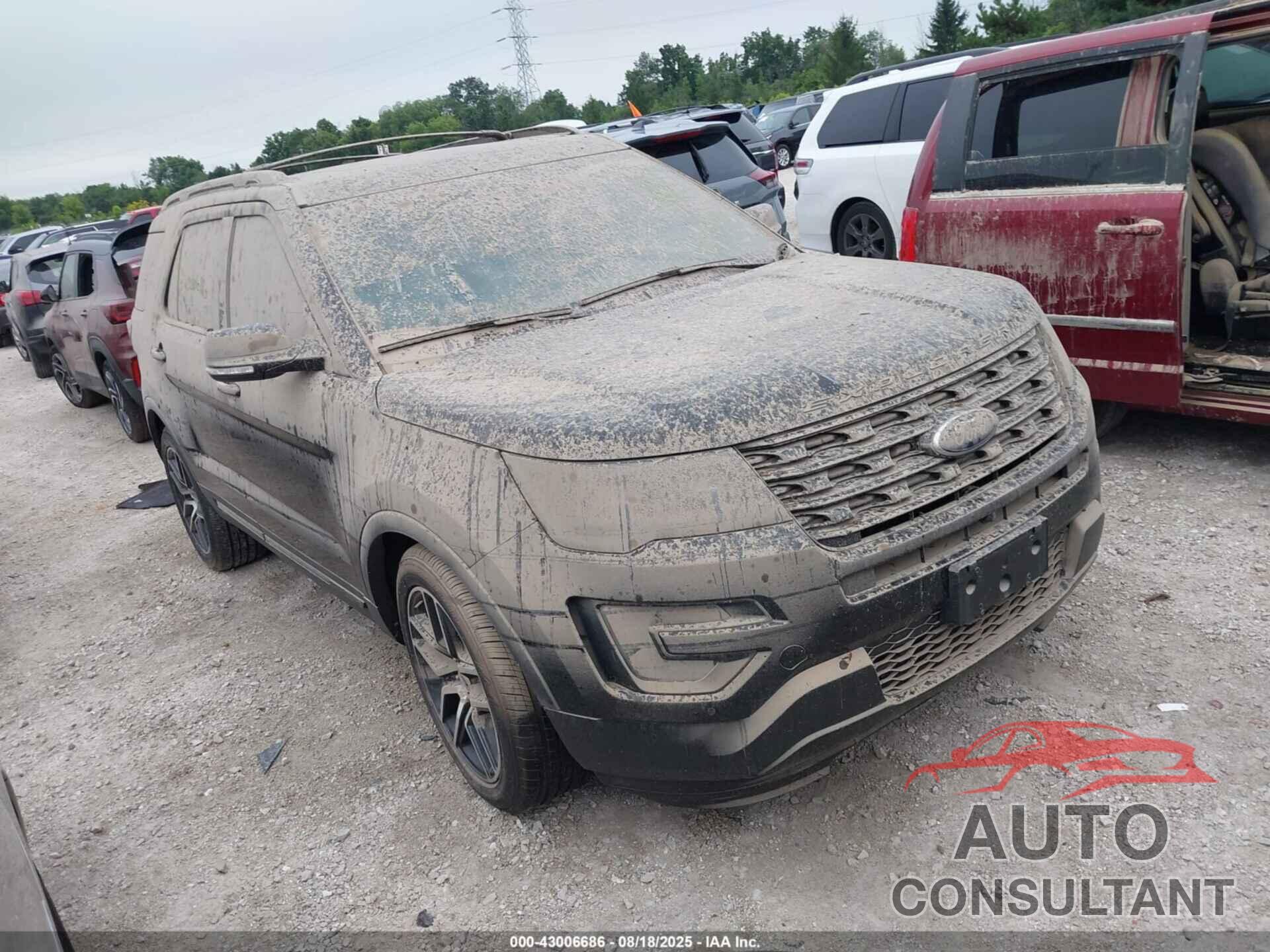 FORD EXPLORER 2017 - 1FM5K8GT5HGA80439