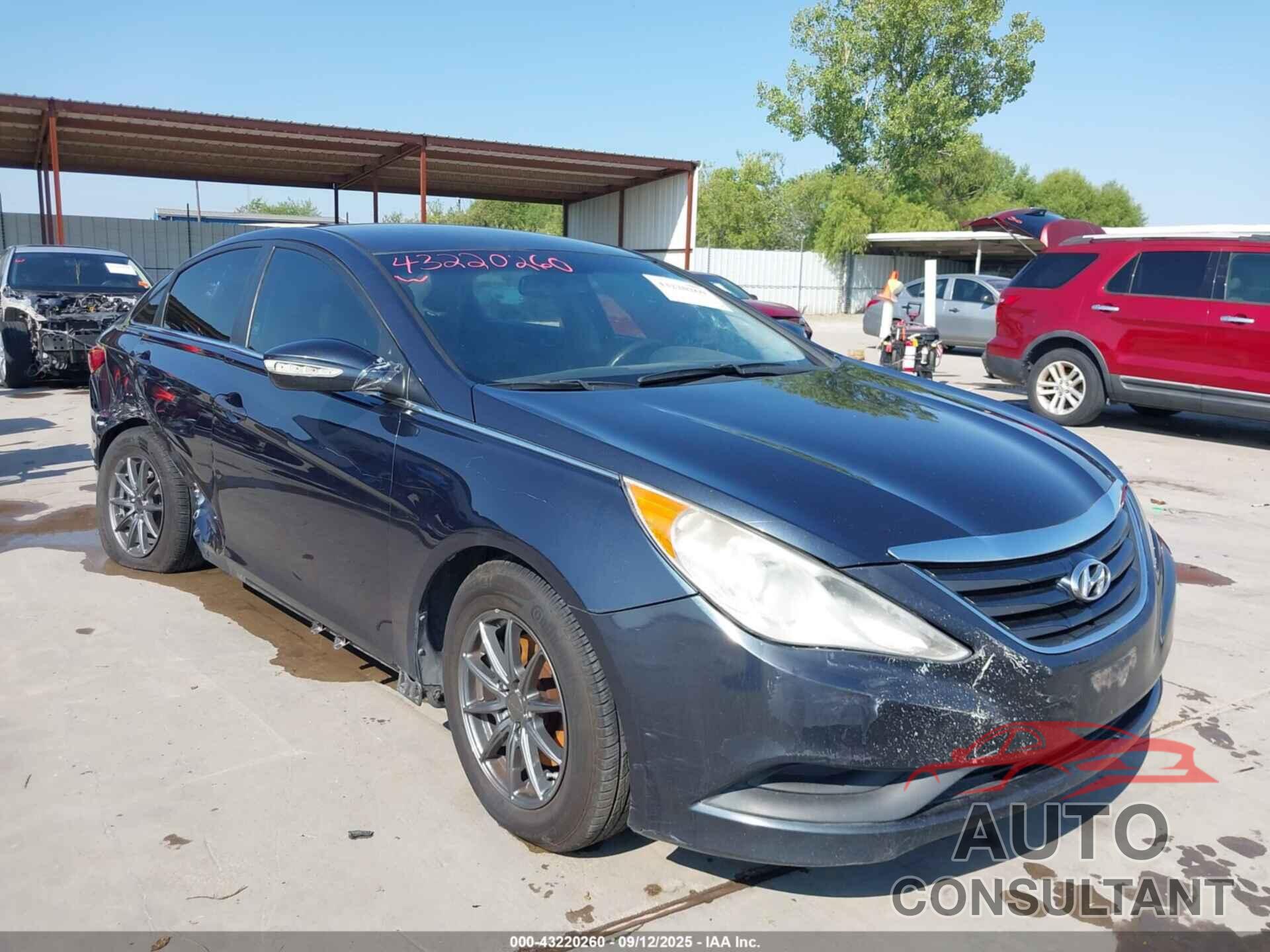 HYUNDAI SONATA 2014 - 5NPEB4ACXEH883387