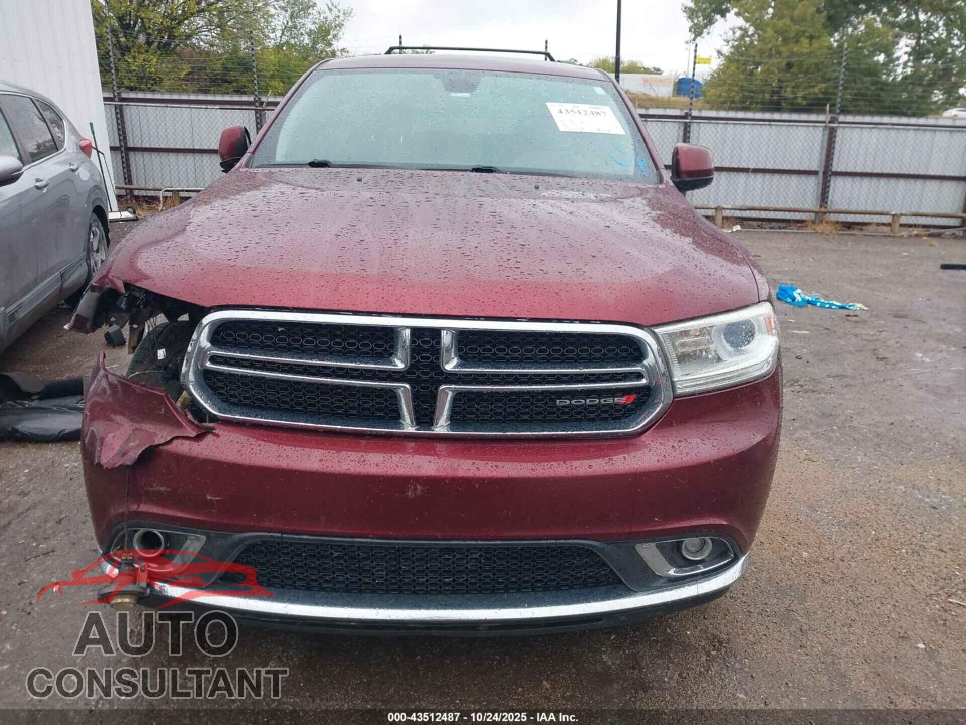 DODGE DURANGO 2018 - 1C4RDHAG2JC444812