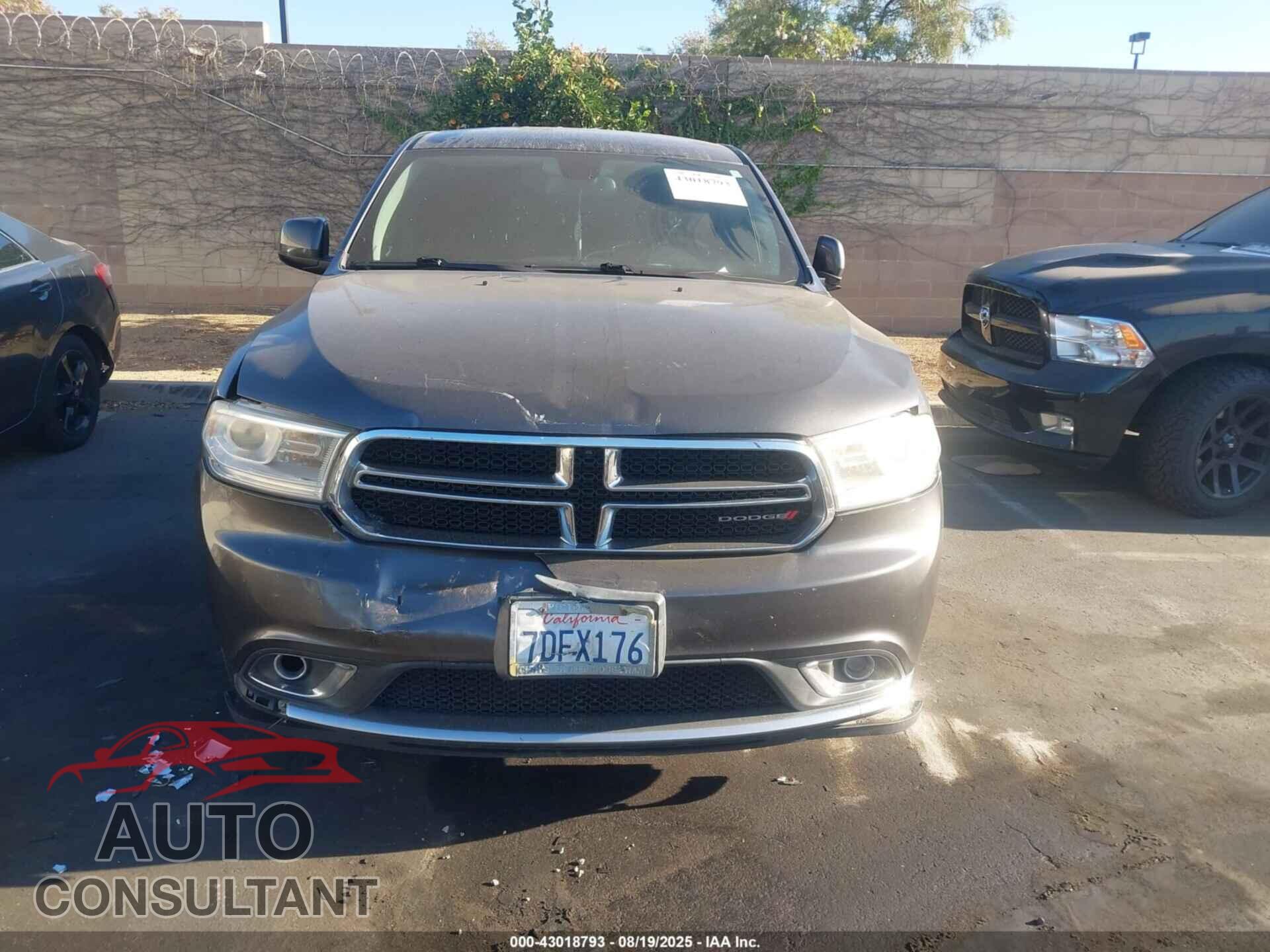 DODGE DURANGO 2014 - 1C4RDHAG6EC277716
