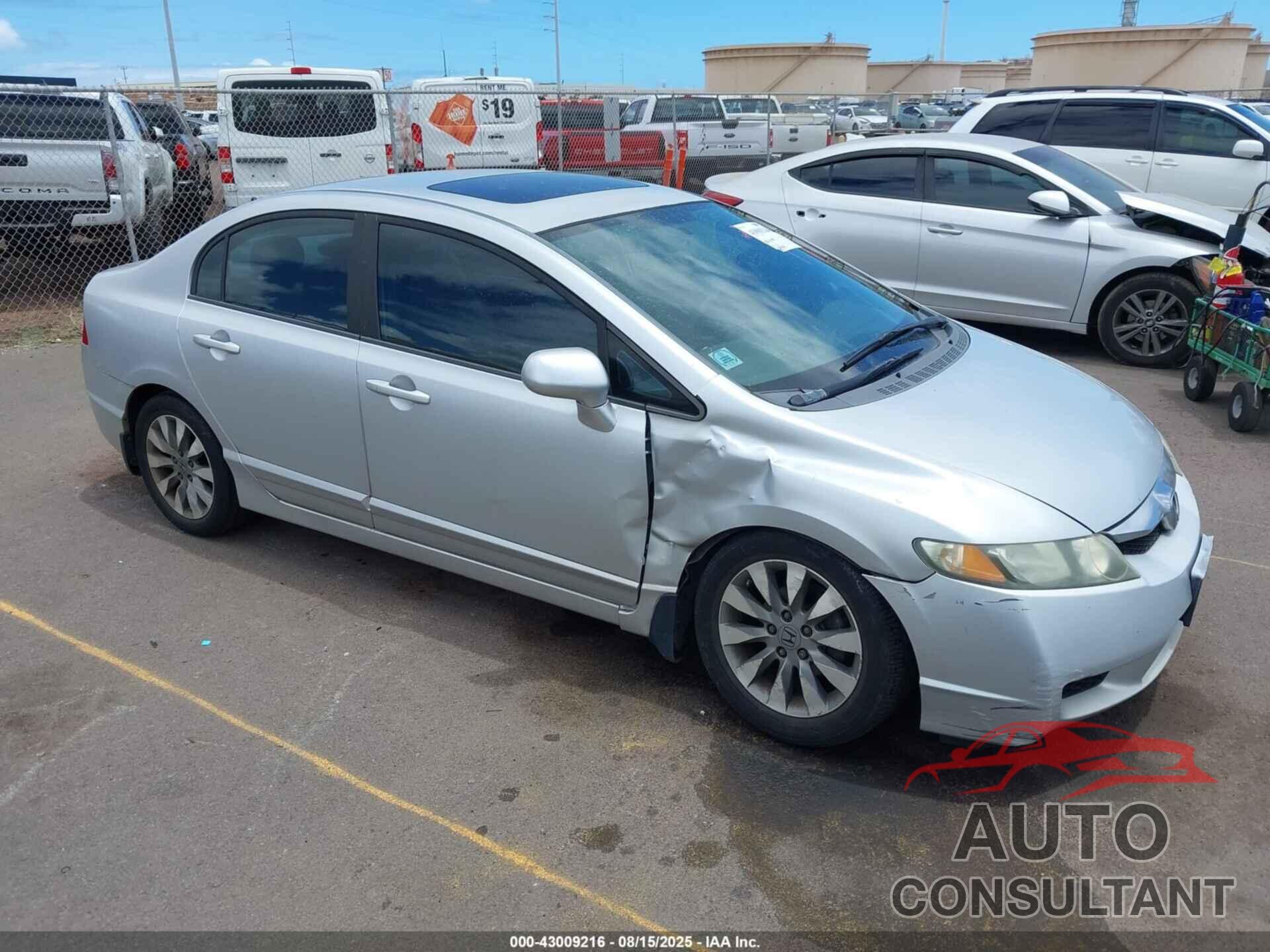 HONDA CIVIC 2009 - 1HGFA16809L021082