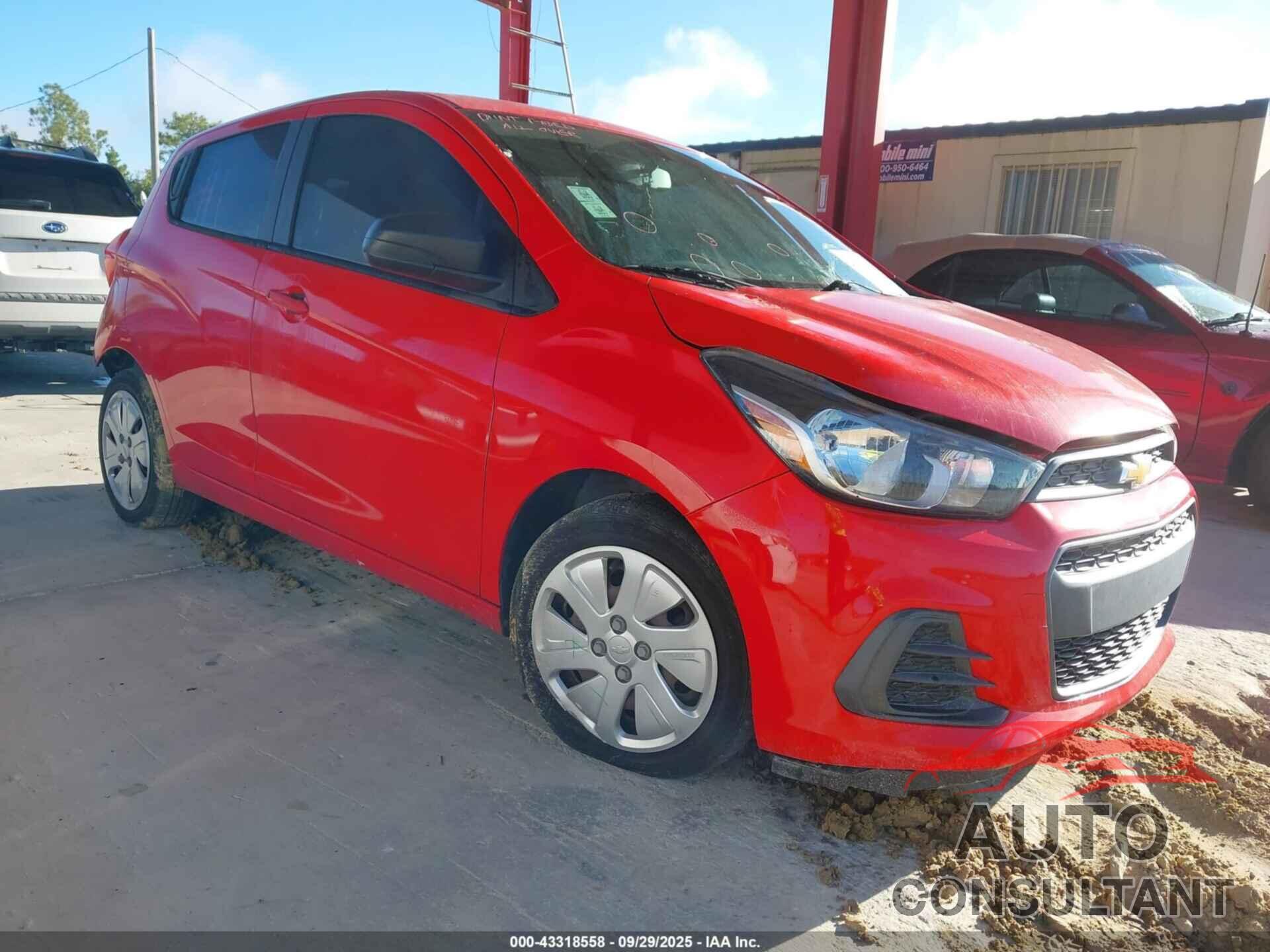 CHEVROLET SPARK 2016 - KL8CB6SA8GC633766