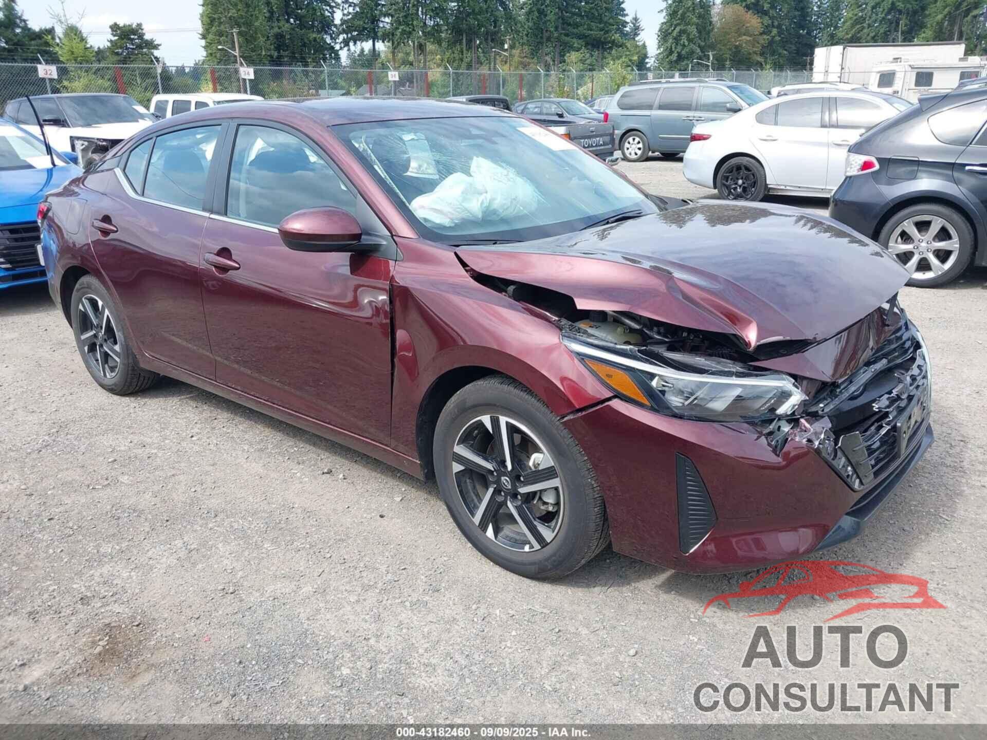 NISSAN SENTRA 2025 - 3N1AB8CV6SY308158