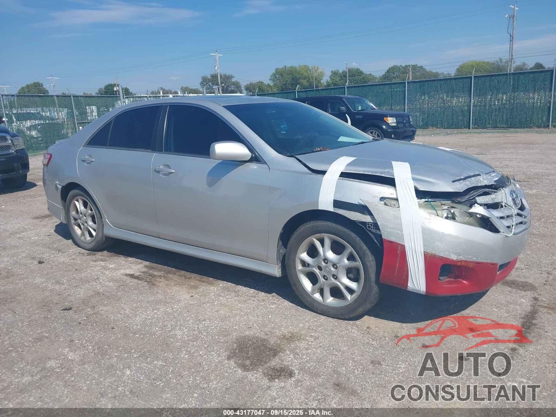 TOYOTA CAMRY 2011 - 4T1BF3EK9BU207612
