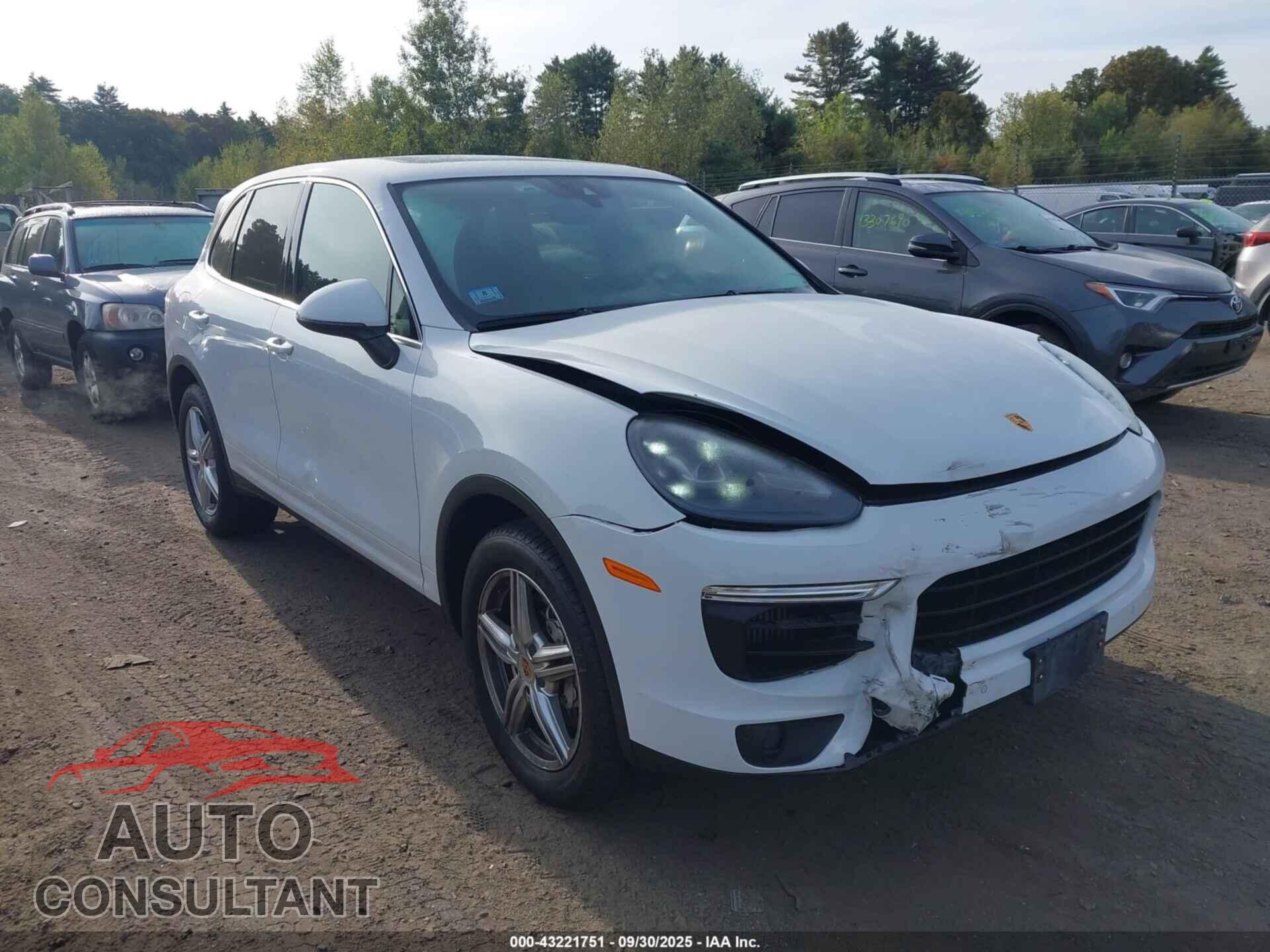 PORSCHE CAYENNE 2016 - WP1AB2A22GLA96716