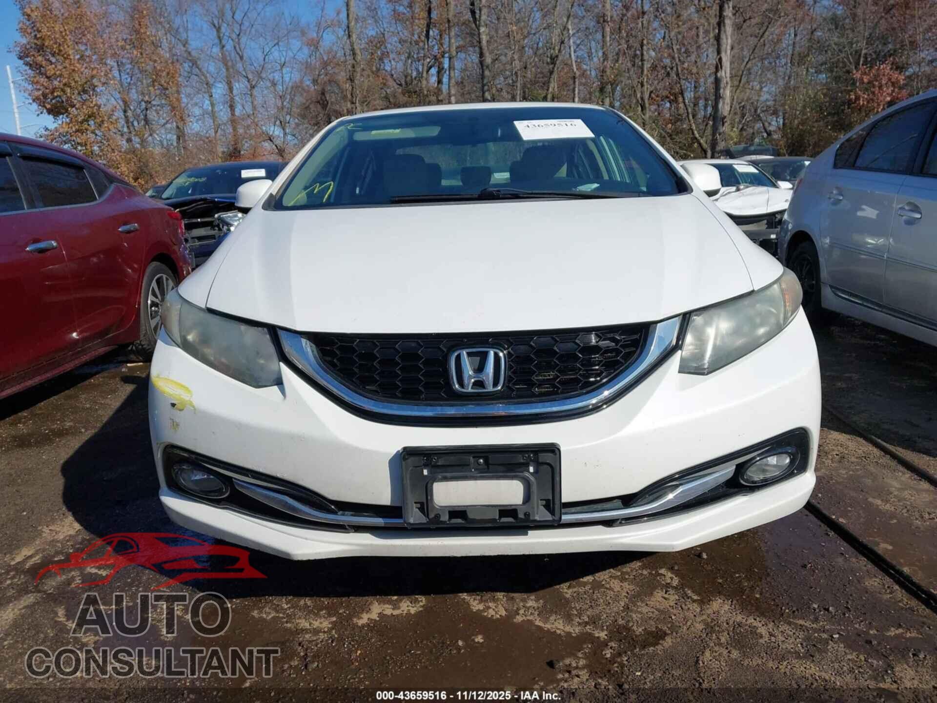 HONDA CIVIC 2013 - 19XFB2F94DE207008
