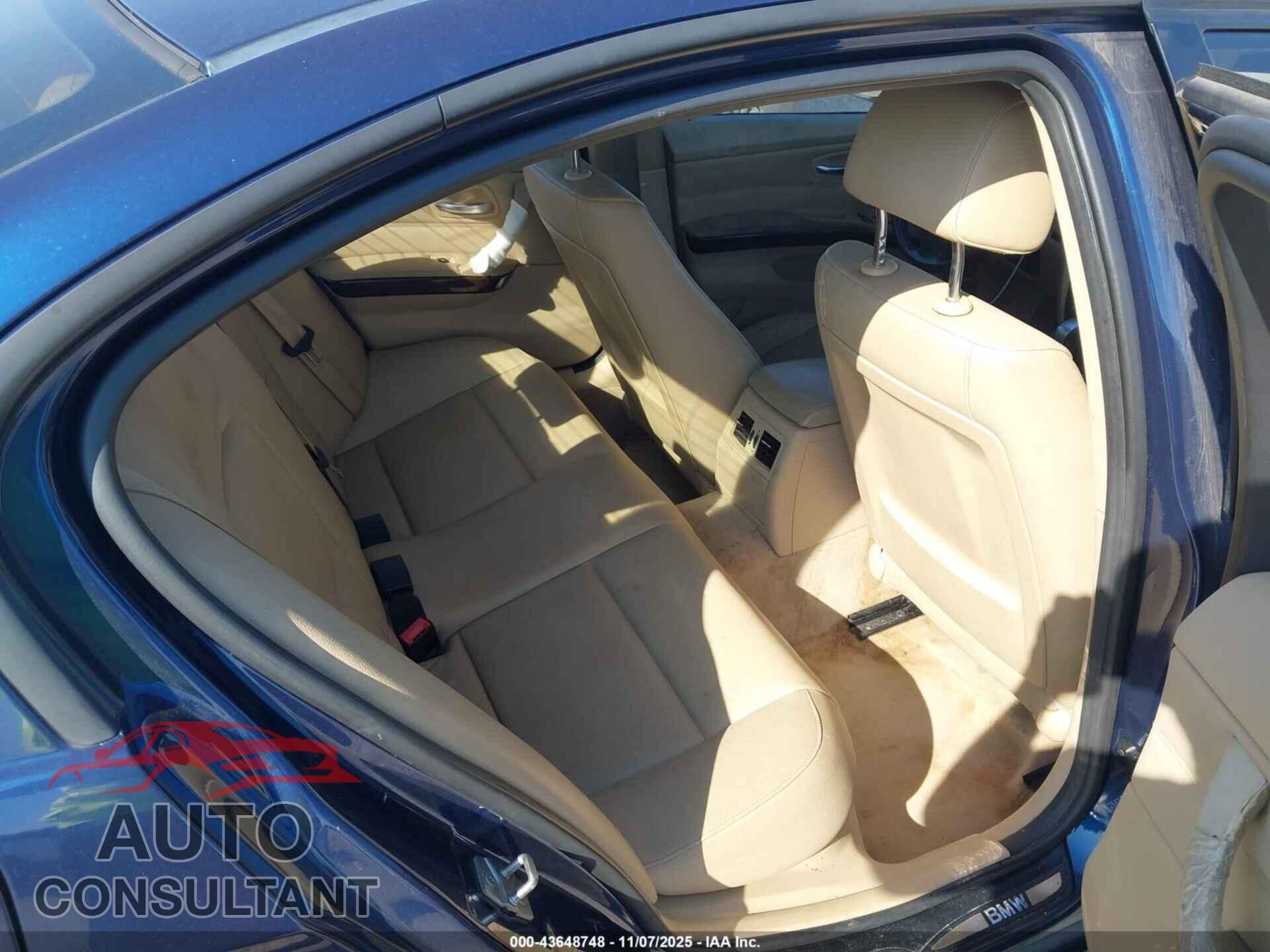 BMW 328I 2011 - WBAPH7C58BE462011