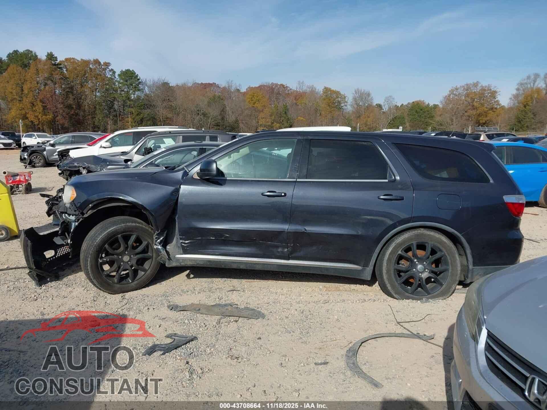 DODGE DURANGO 2013 - 1C4RDJAG9DC682524