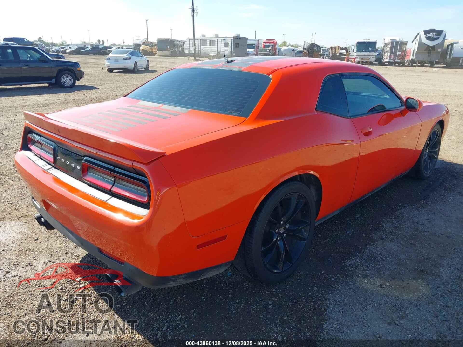 DODGE CHALLENGER 2017 - 2C3CDZAG8HH558255