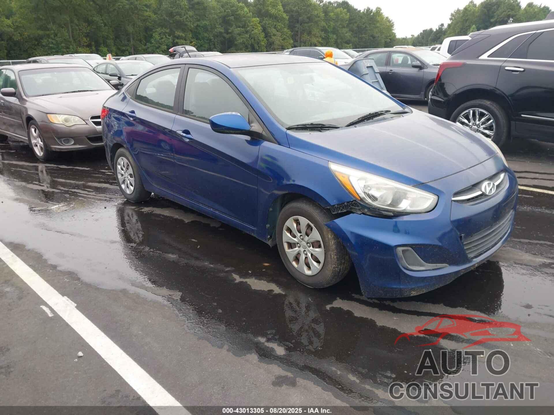 HYUNDAI ACCENT 2016 - KMHCT4AEXGU002861