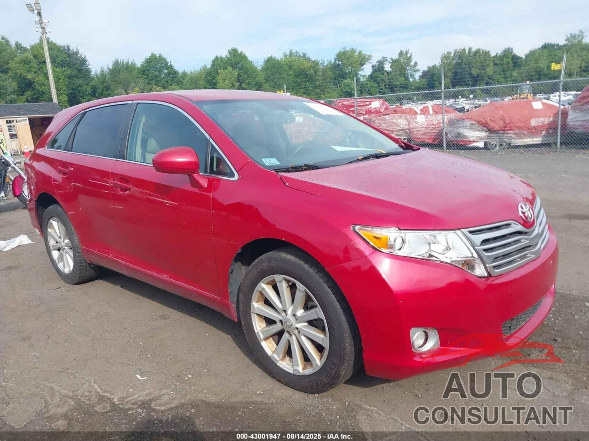 TOYOTA VENZA 2011 - 4T3BA3BB6BU023836