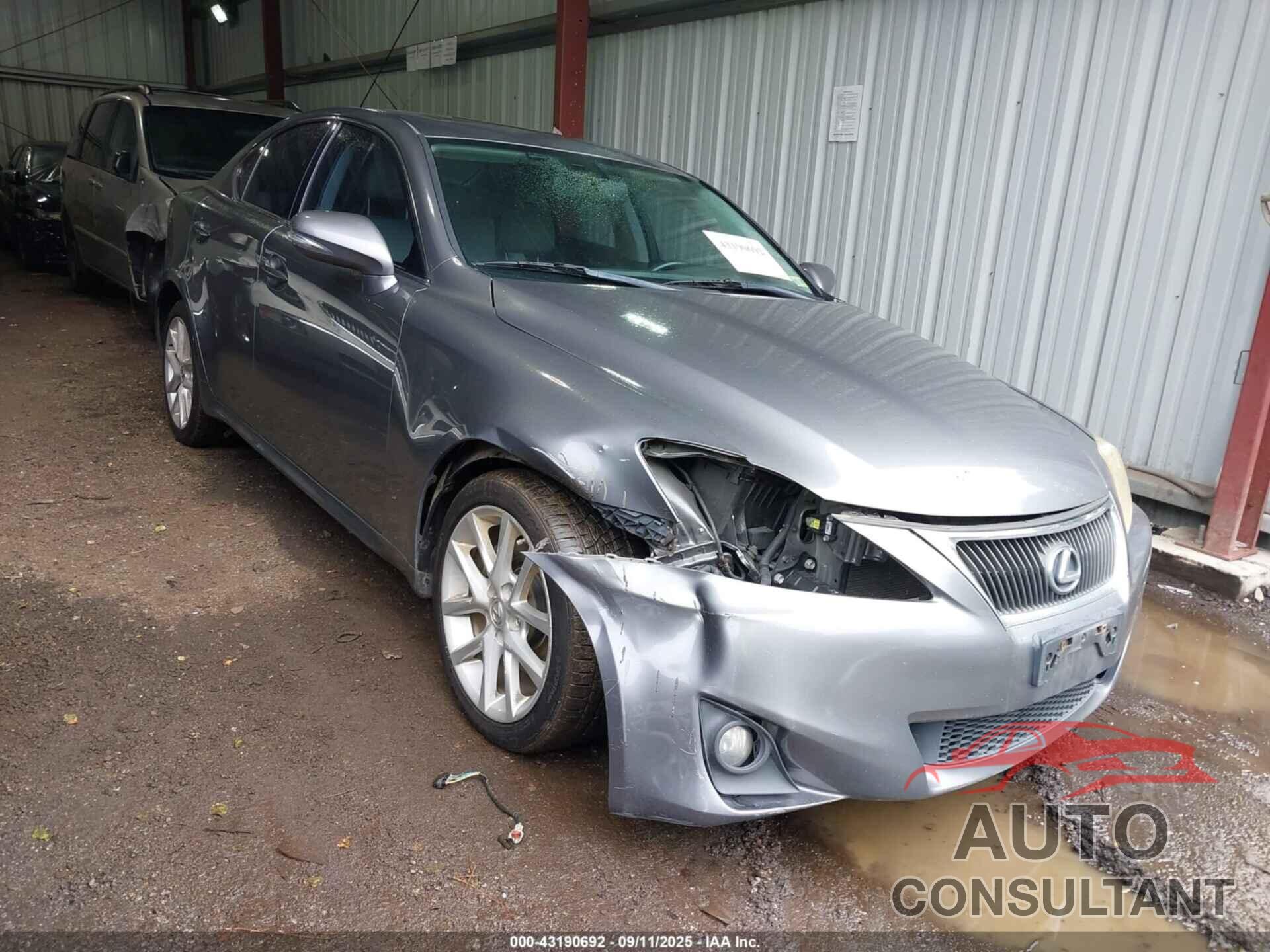 LEXUS IS 250 2012 - JTHCF5C26C5060683