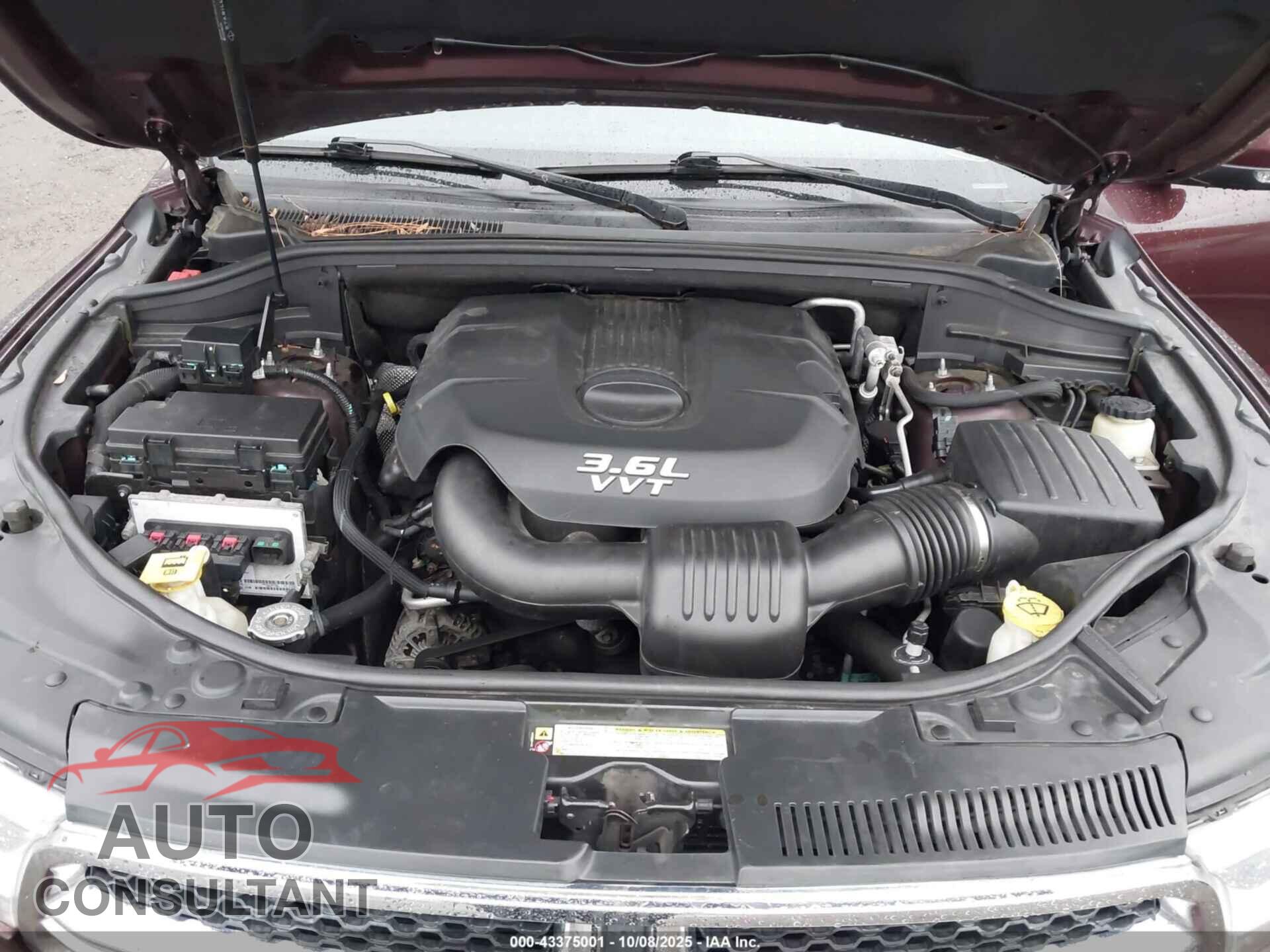 DODGE DURANGO 2012 - 1C4RDJDG4CC308803