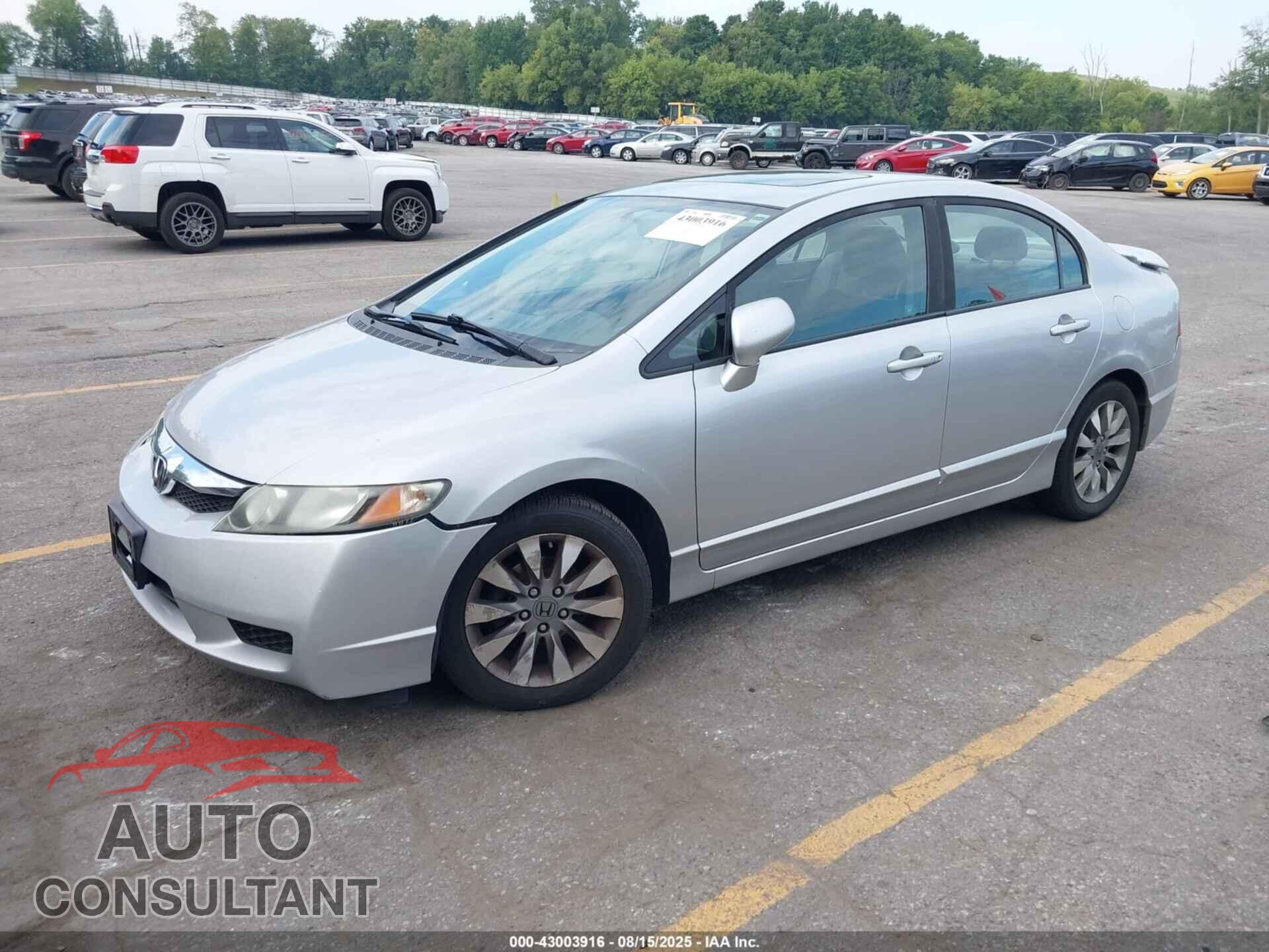 HONDA CIVIC 2010 - 19XFA1F8XAE041206