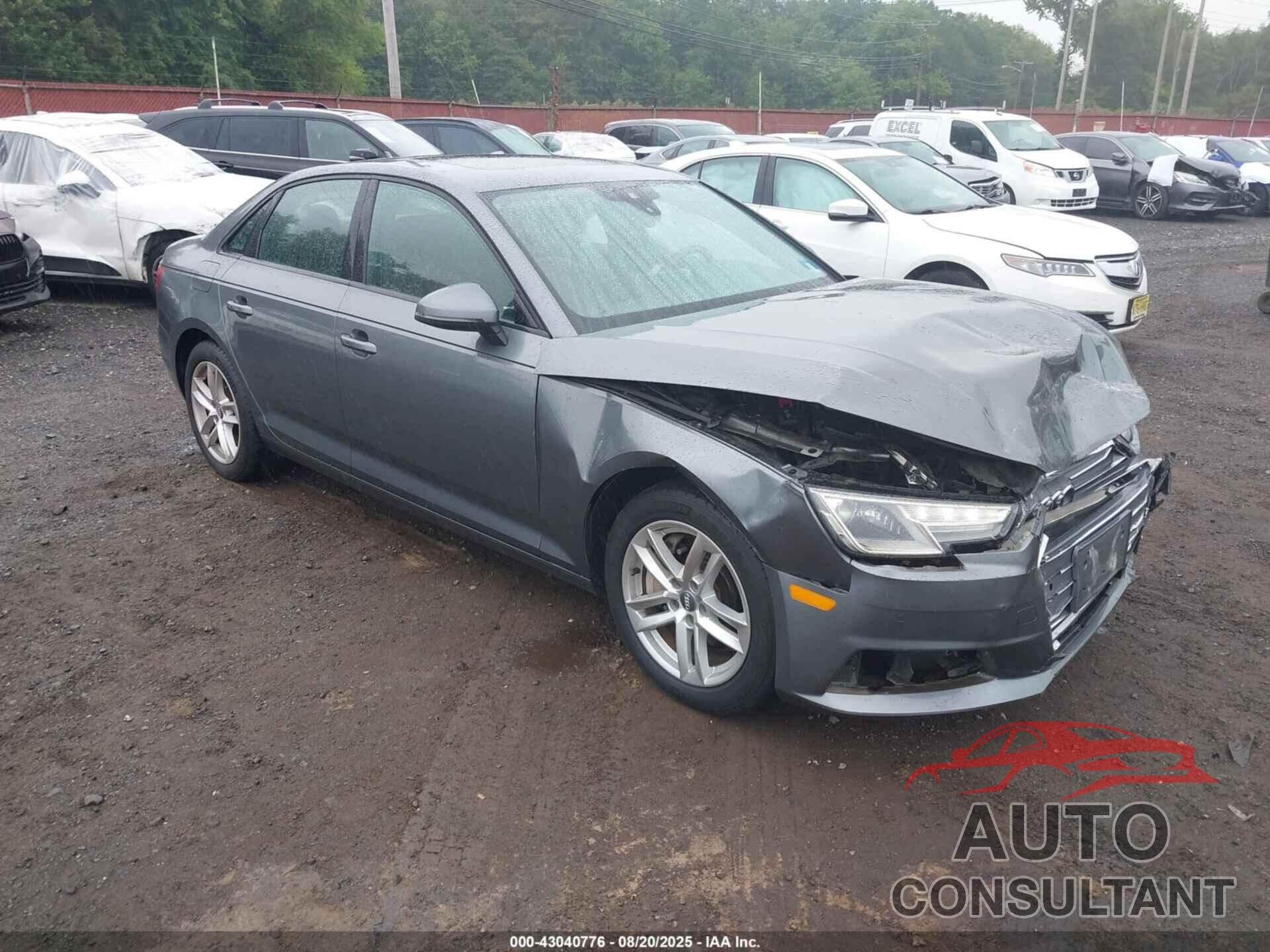 AUDI A4 2017 - WAUANAF44HN012802