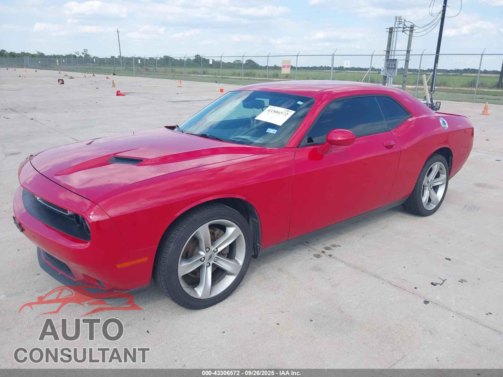 DODGE CHALLENGER 2017 - 2C3CDZAG5HH501804