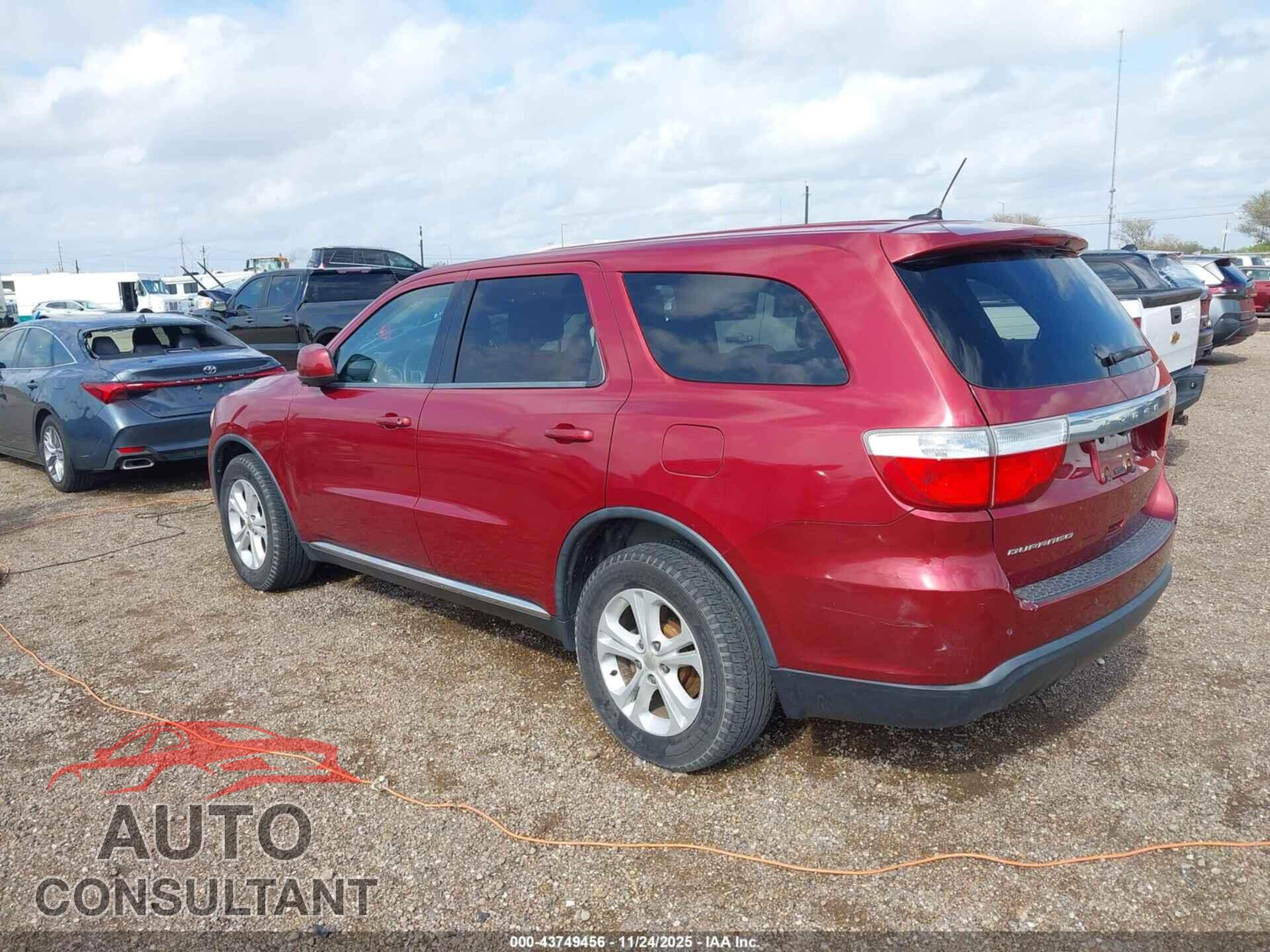 DODGE DURANGO 2013 - 1C4RDHAG5DC678317