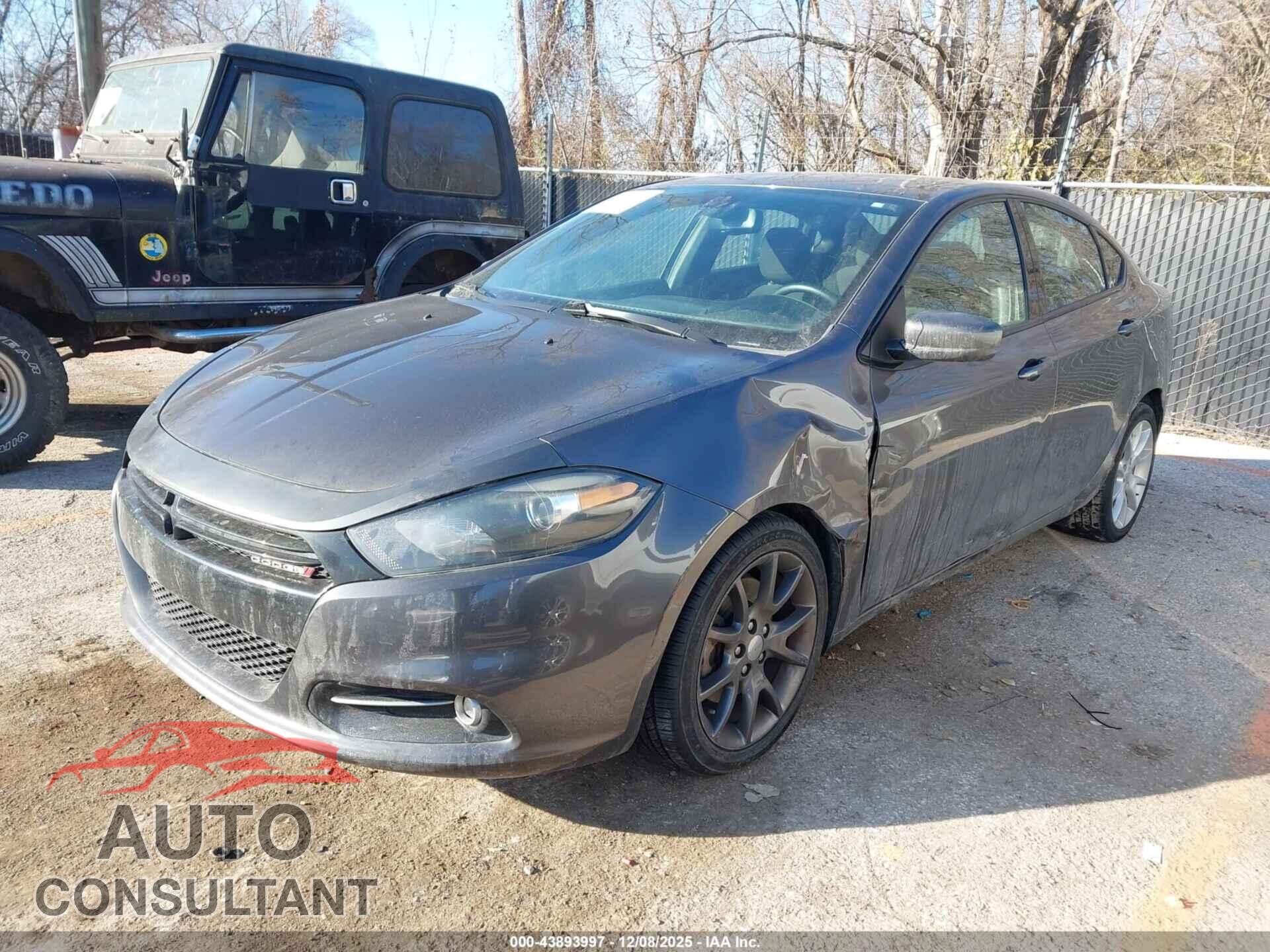 DODGE DART 2015 - 1C3CDFBB0FD391398