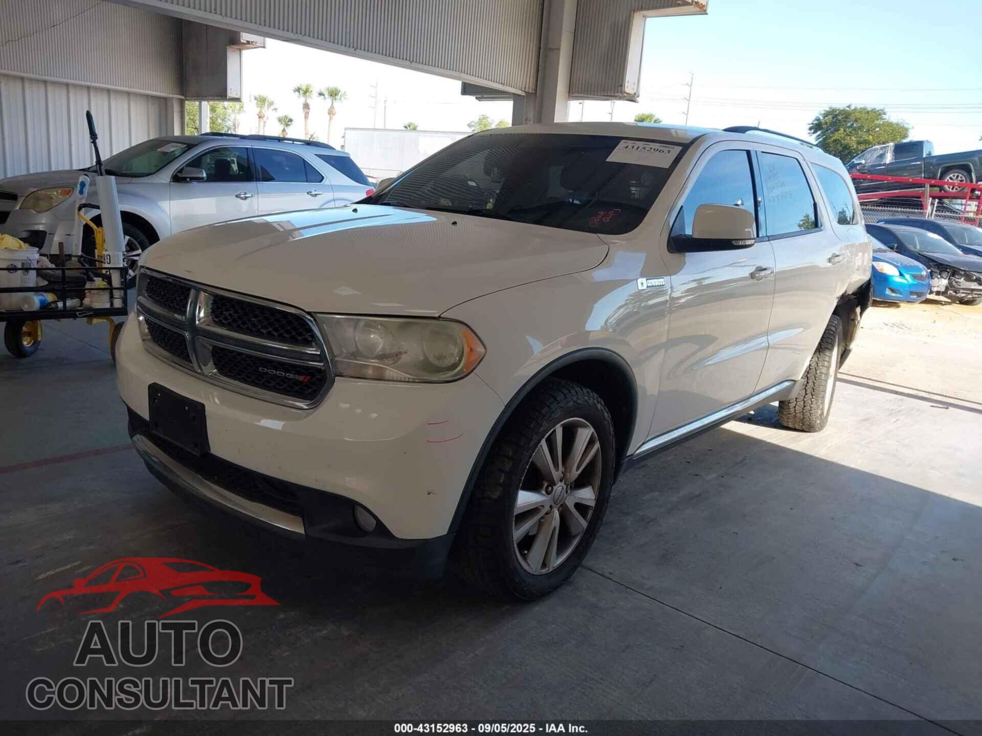 DODGE DURANGO 2012 - 1C4RDJDG4CC247808