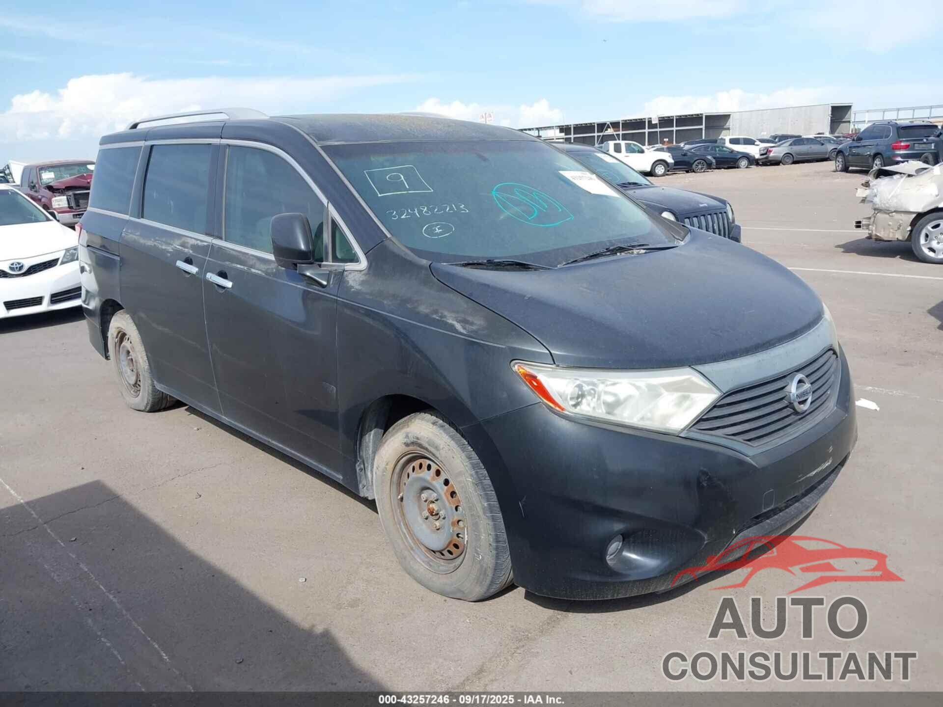 NISSAN QUEST 2013 - JN8AE2KP2D9066518