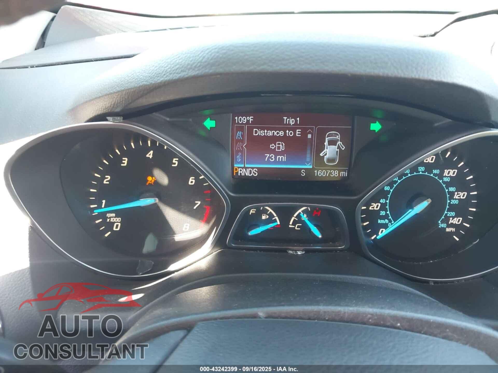 FORD ESCAPE 2014 - 1FMCU0JX0EUD06592