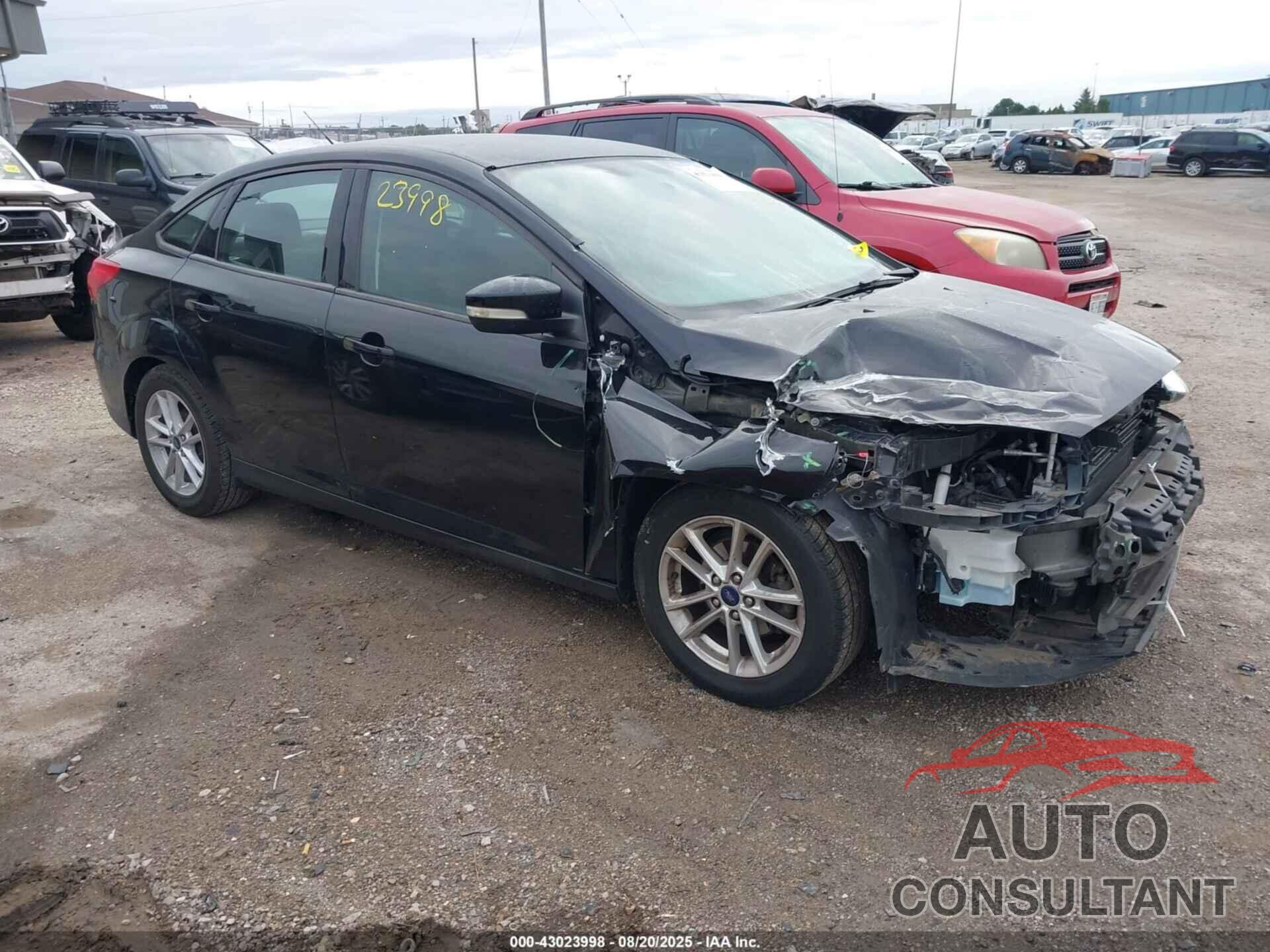 FORD FOCUS 2016 - 1FADP3F25GL364808