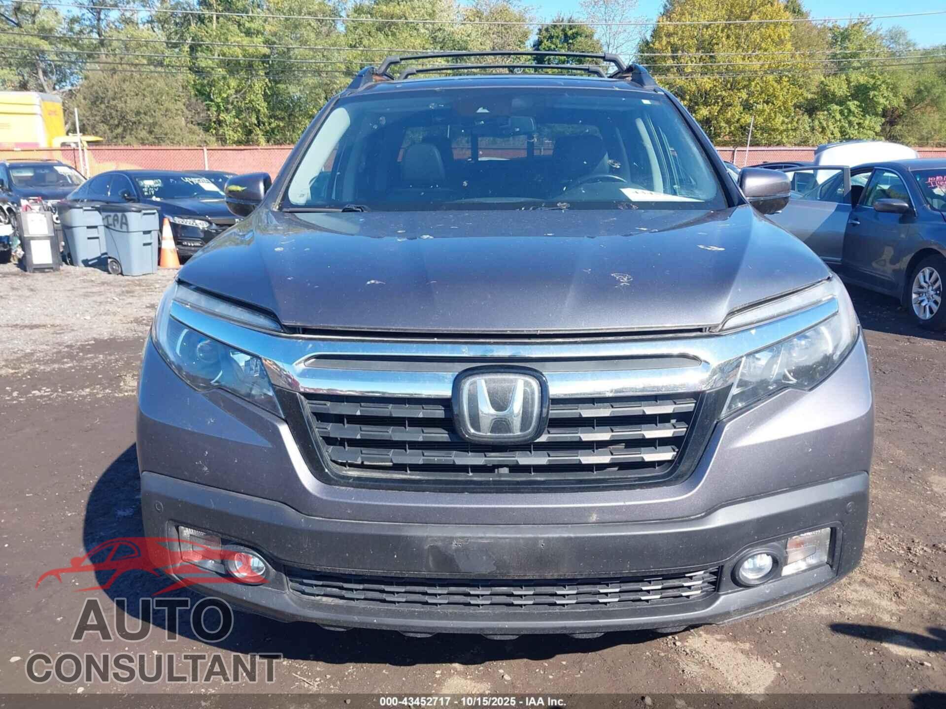 HONDA RIDGELINE 2018 - 5FPYK3F77JB014457