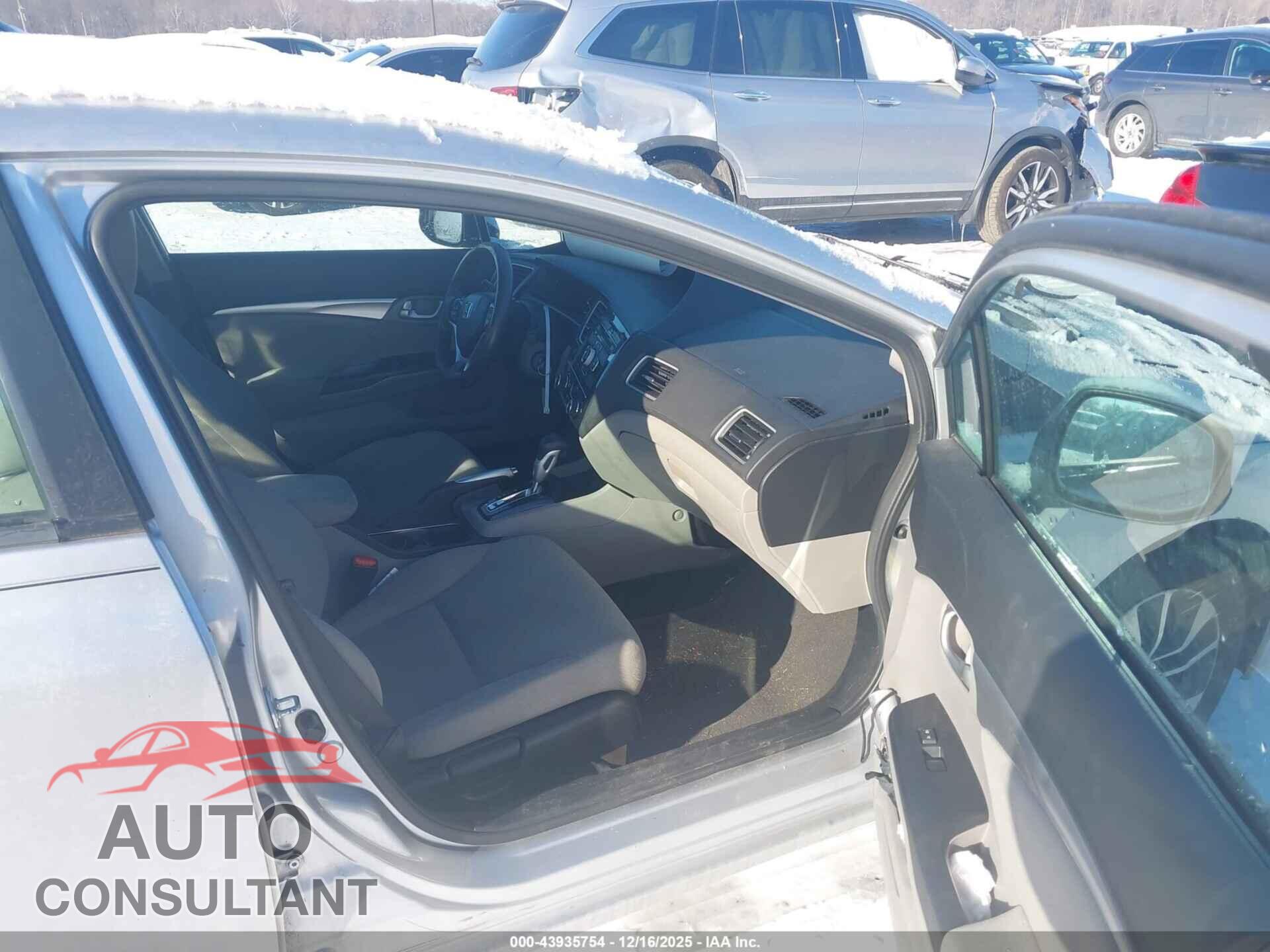 HONDA CIVIC 2013 - 19XFB2F83DE245272