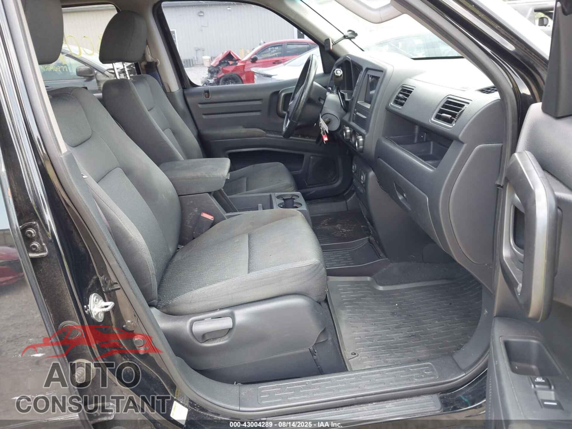 HONDA RIDGELINE 2012 - 5FPYK1F76CB454869