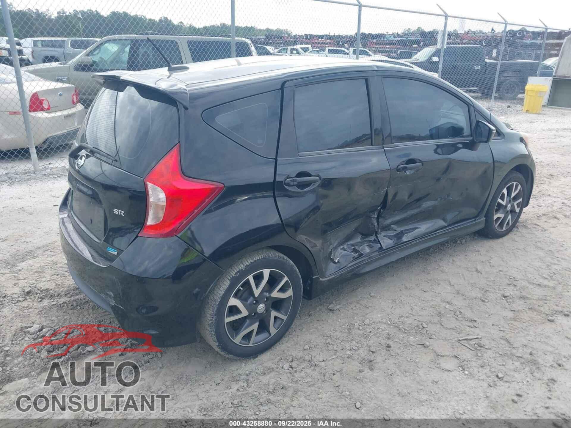 NISSAN VERSA NOTE 2016 - 3N1CE2CP2GL386505