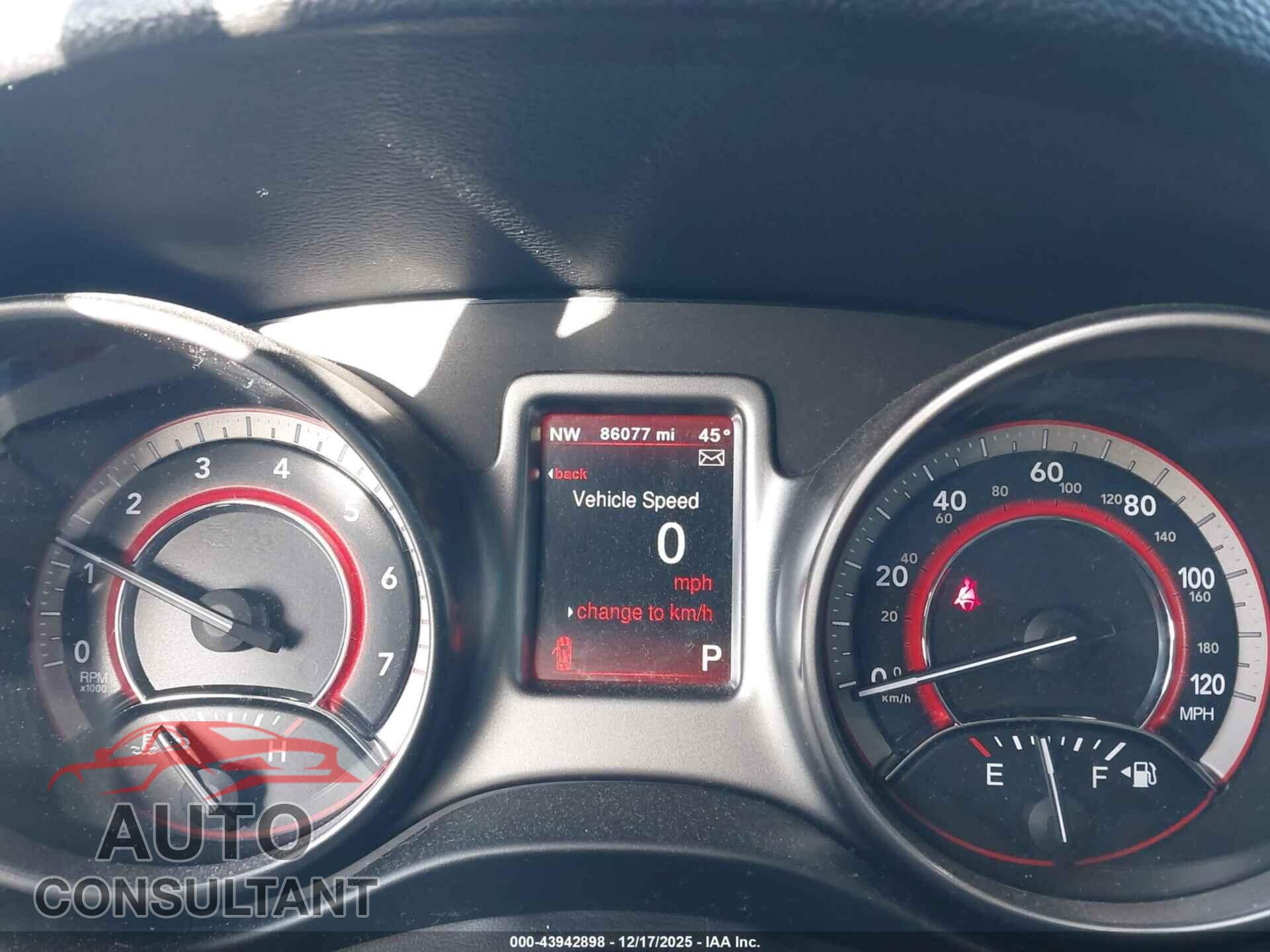 DODGE JOURNEY 2017 - 3C4PDDGG6HT553473