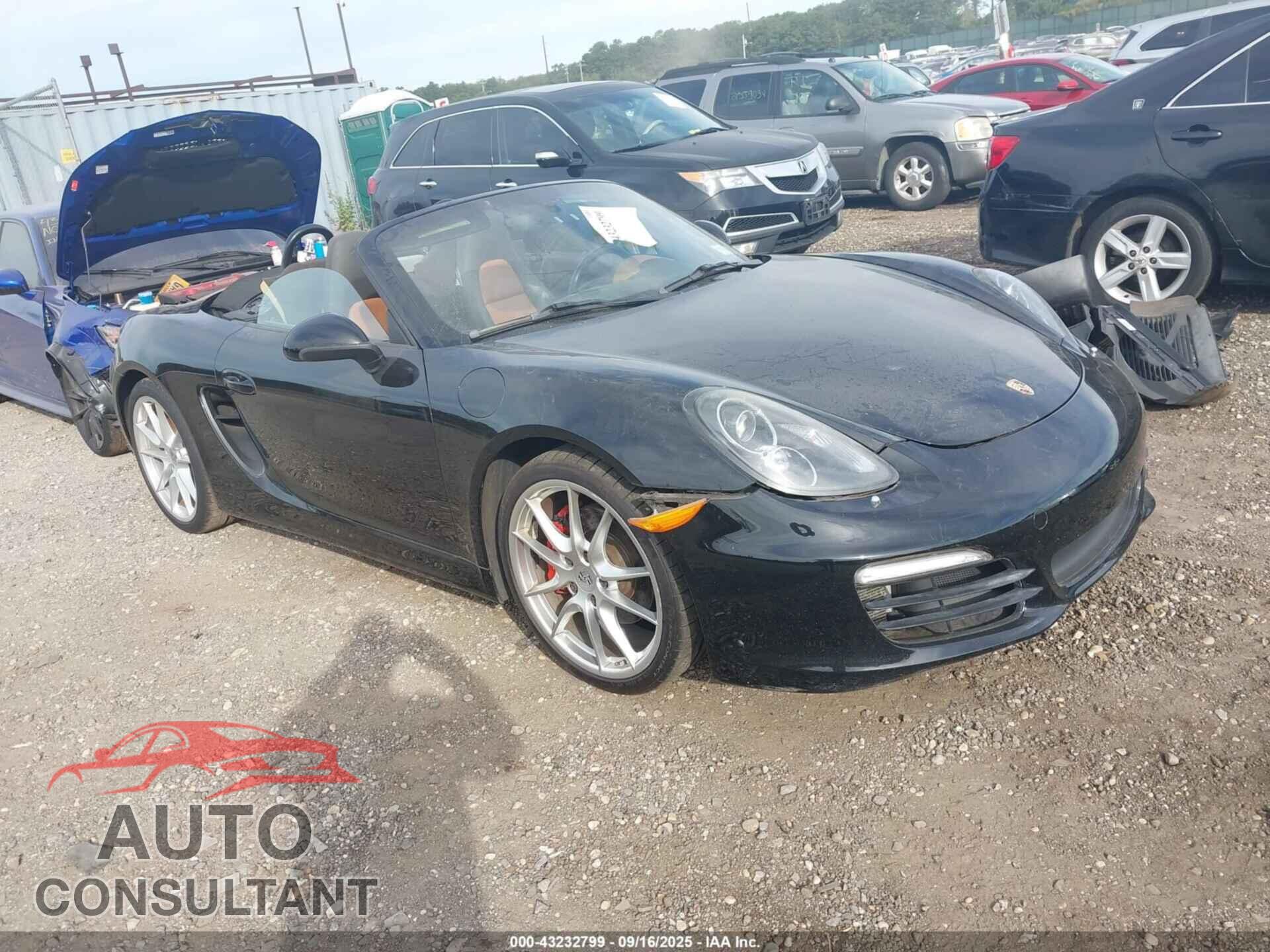 PORSCHE BOXSTER 2013 - WP0CB2A8XDS132541