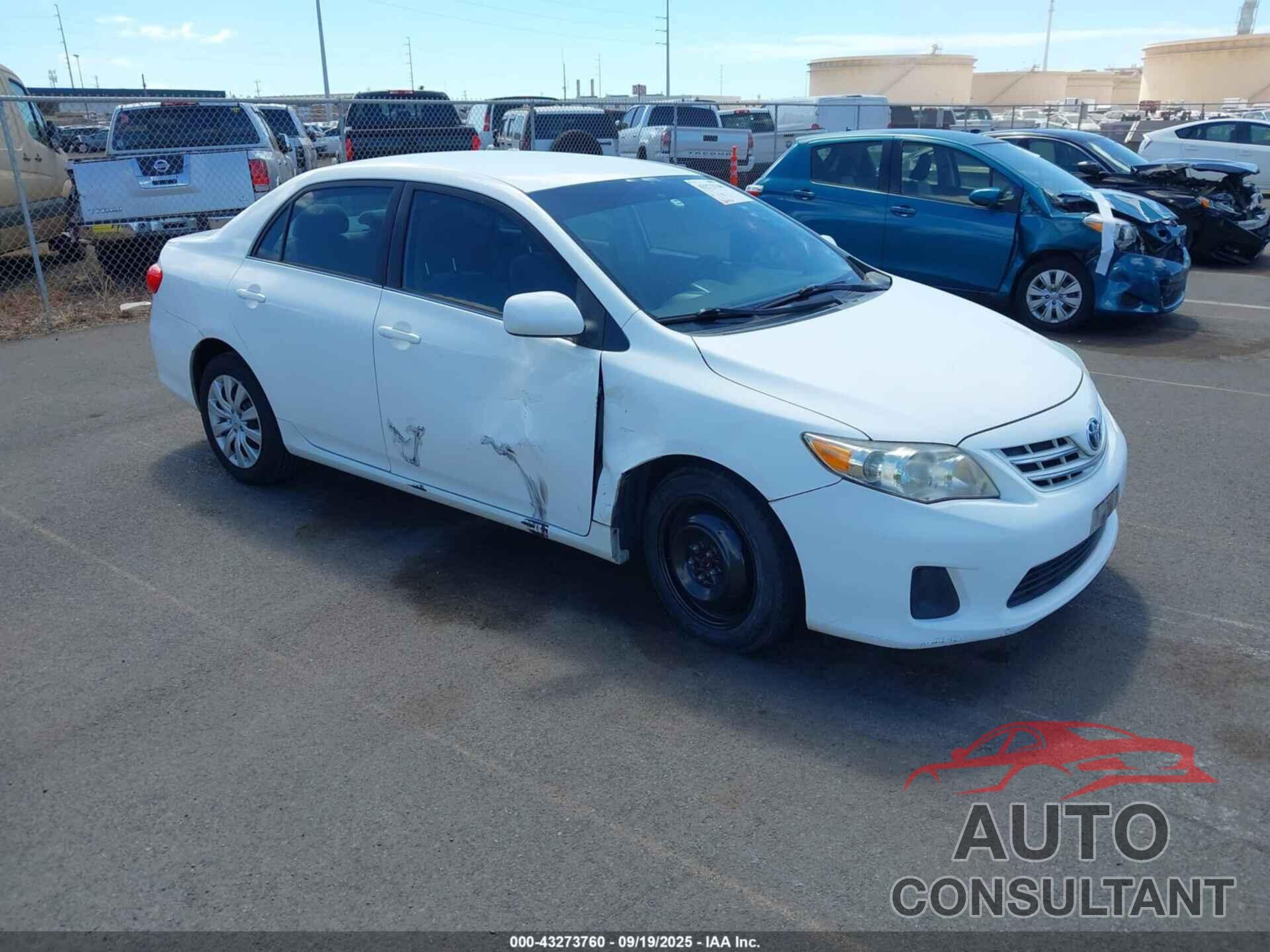 TOYOTA COROLLA 2013 - 2T1BU4EE0DC017157