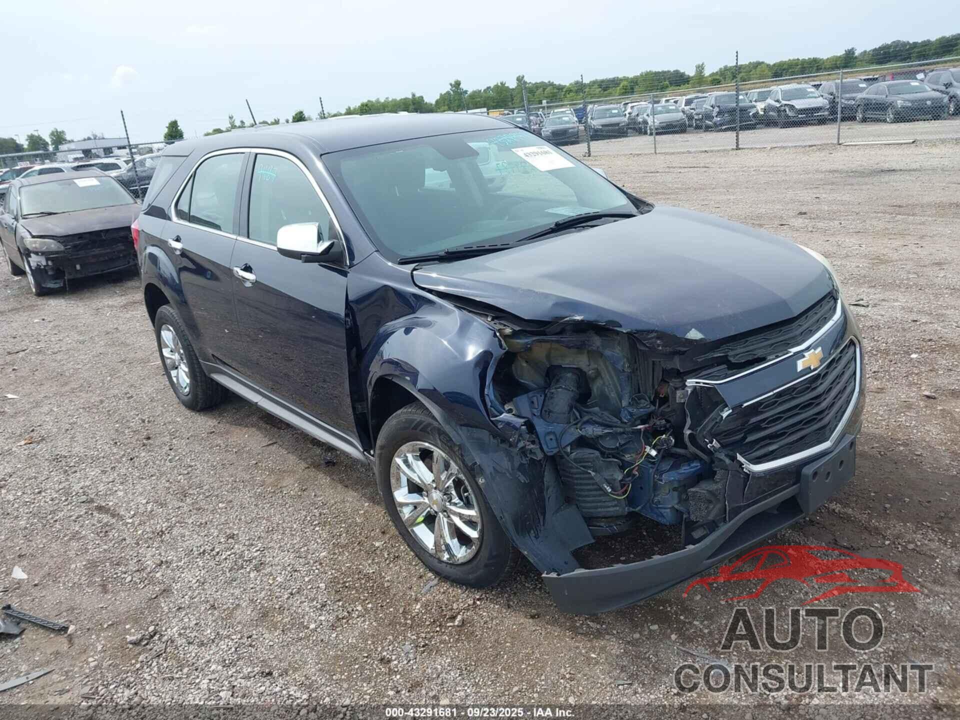 CHEVROLET EQUINOX 2017 - 2GNFLEEK0H6236926